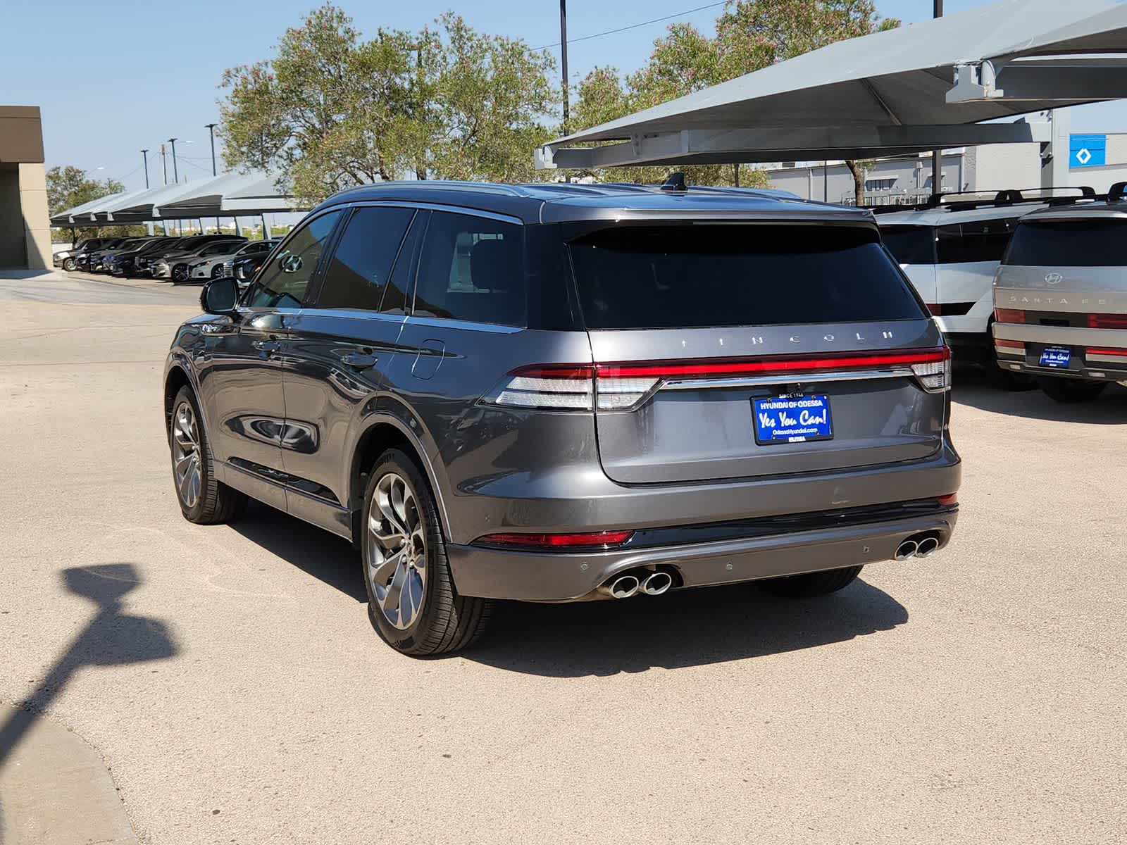 used 2022 Lincoln Aviator car, priced at $43,999