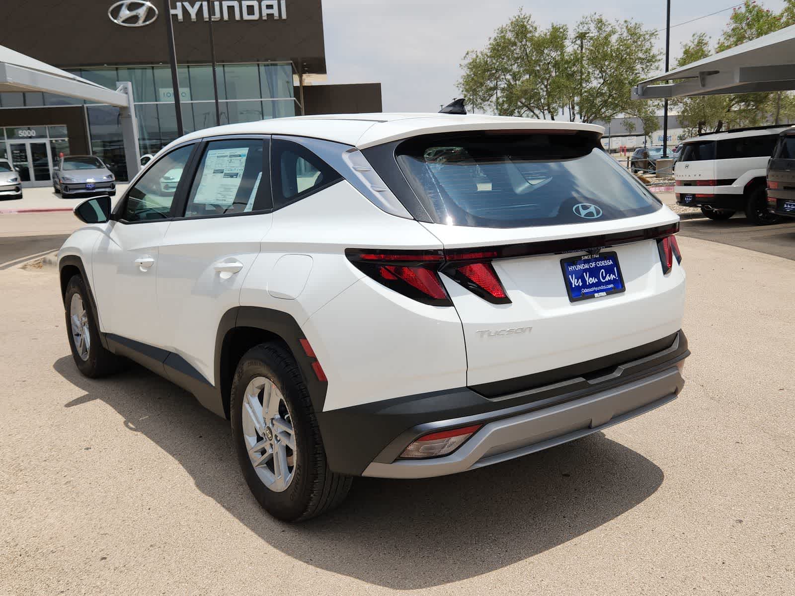 new 2025 Hyundai Tucson car, priced at $31,250