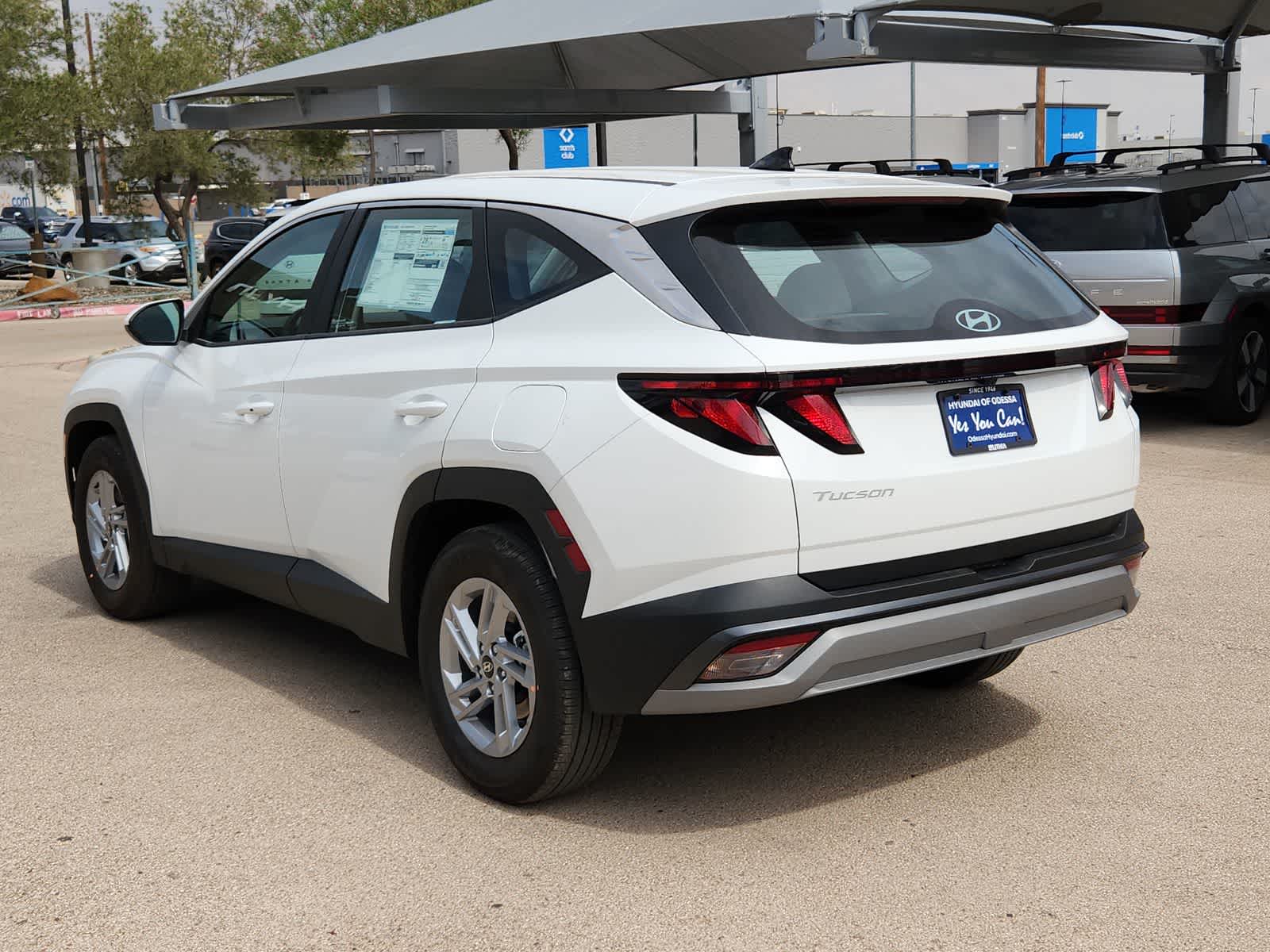 new 2025 Hyundai Tucson car, priced at $31,250