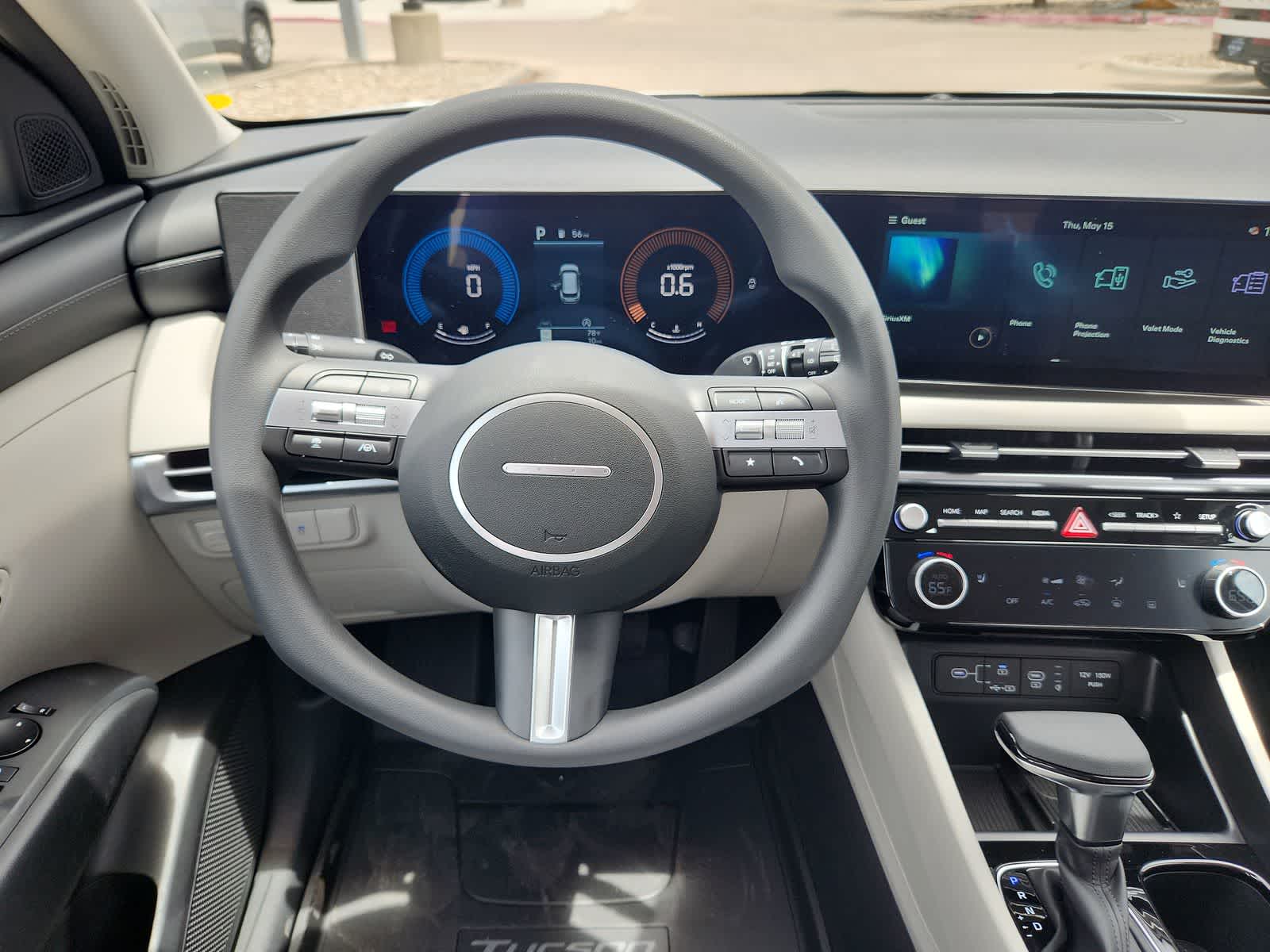 new 2025 Hyundai Tucson car, priced at $33,155