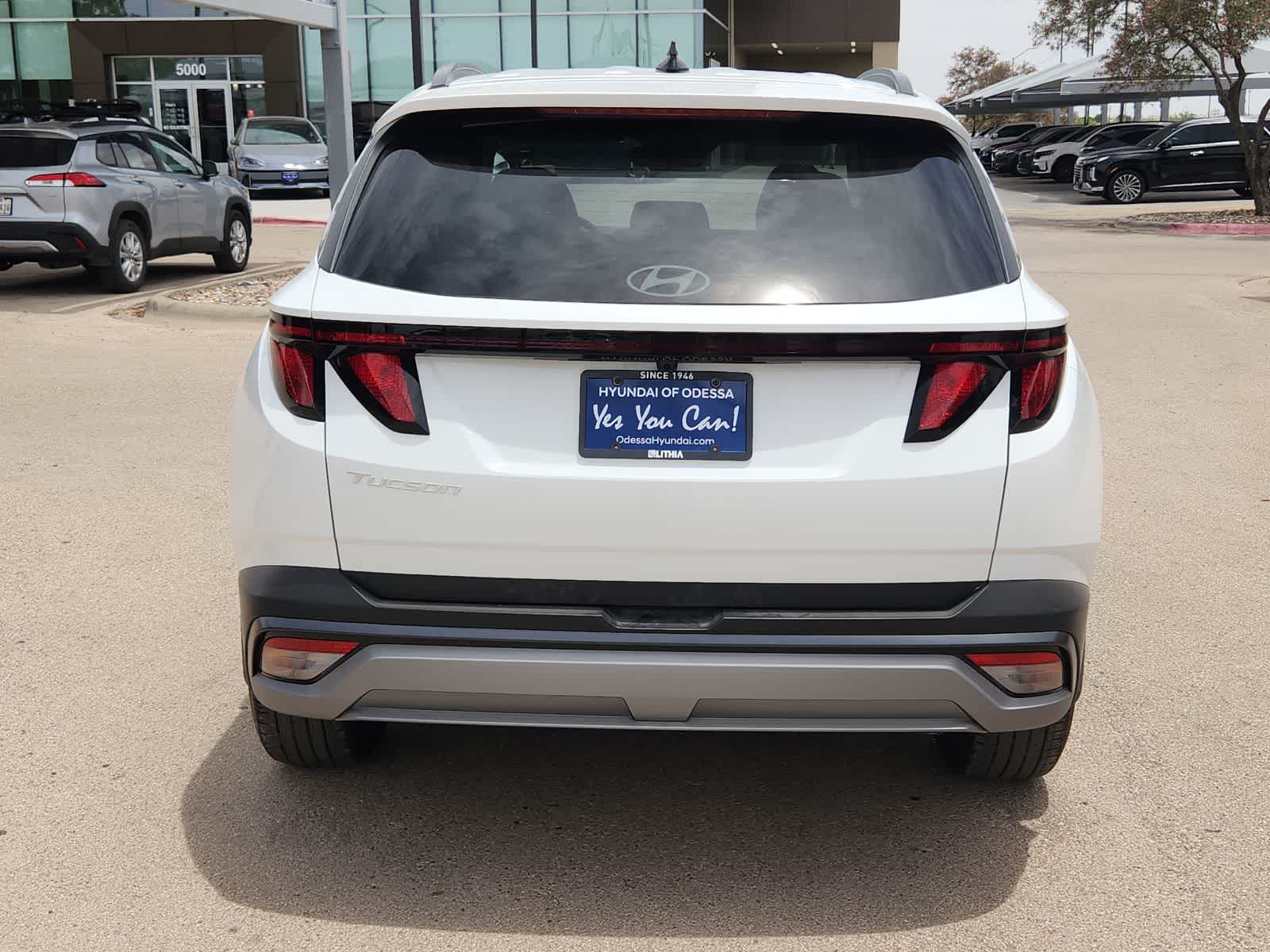 new 2025 Hyundai Tucson car, priced at $33,155