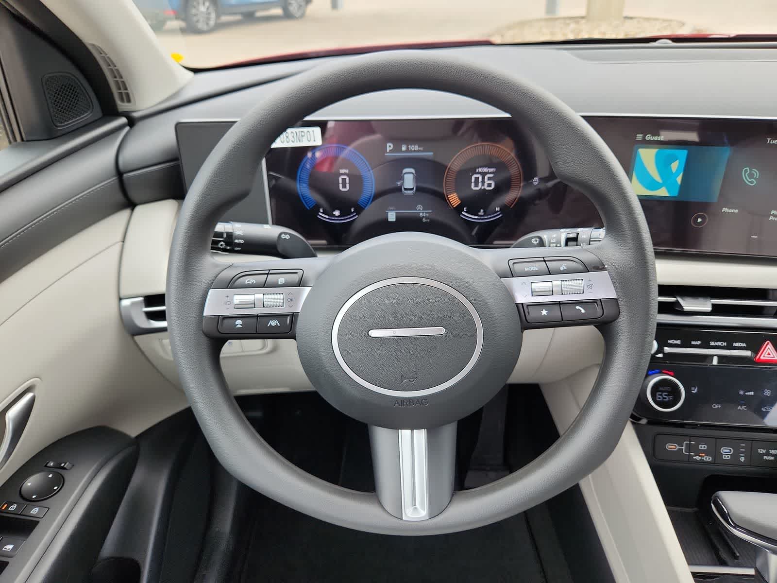 new 2025 Hyundai Tucson car, priced at $33,155