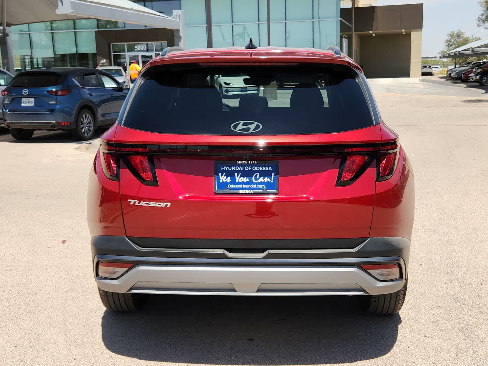 new 2025 Hyundai Tucson car, priced at $33,110