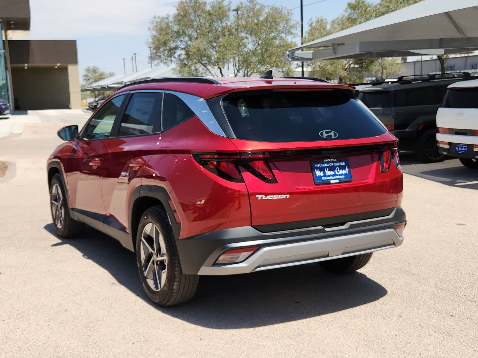 new 2025 Hyundai Tucson car, priced at $33,110