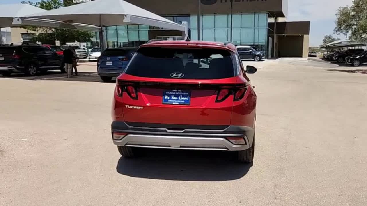 new 2025 Hyundai Tucson car, priced at $33,110