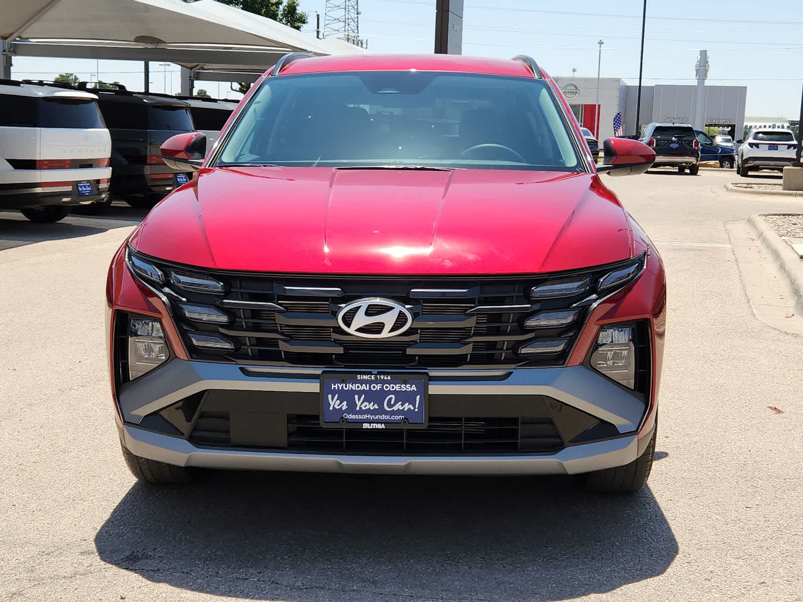 new 2025 Hyundai Tucson car, priced at $33,110