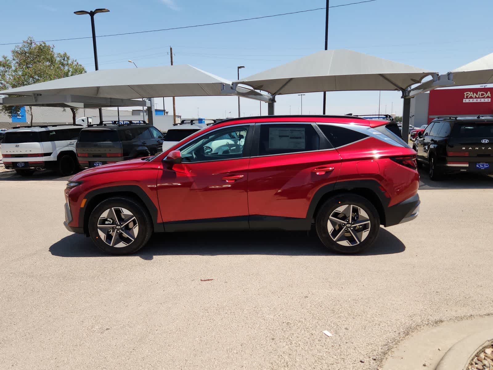 new 2025 Hyundai Tucson car, priced at $33,110