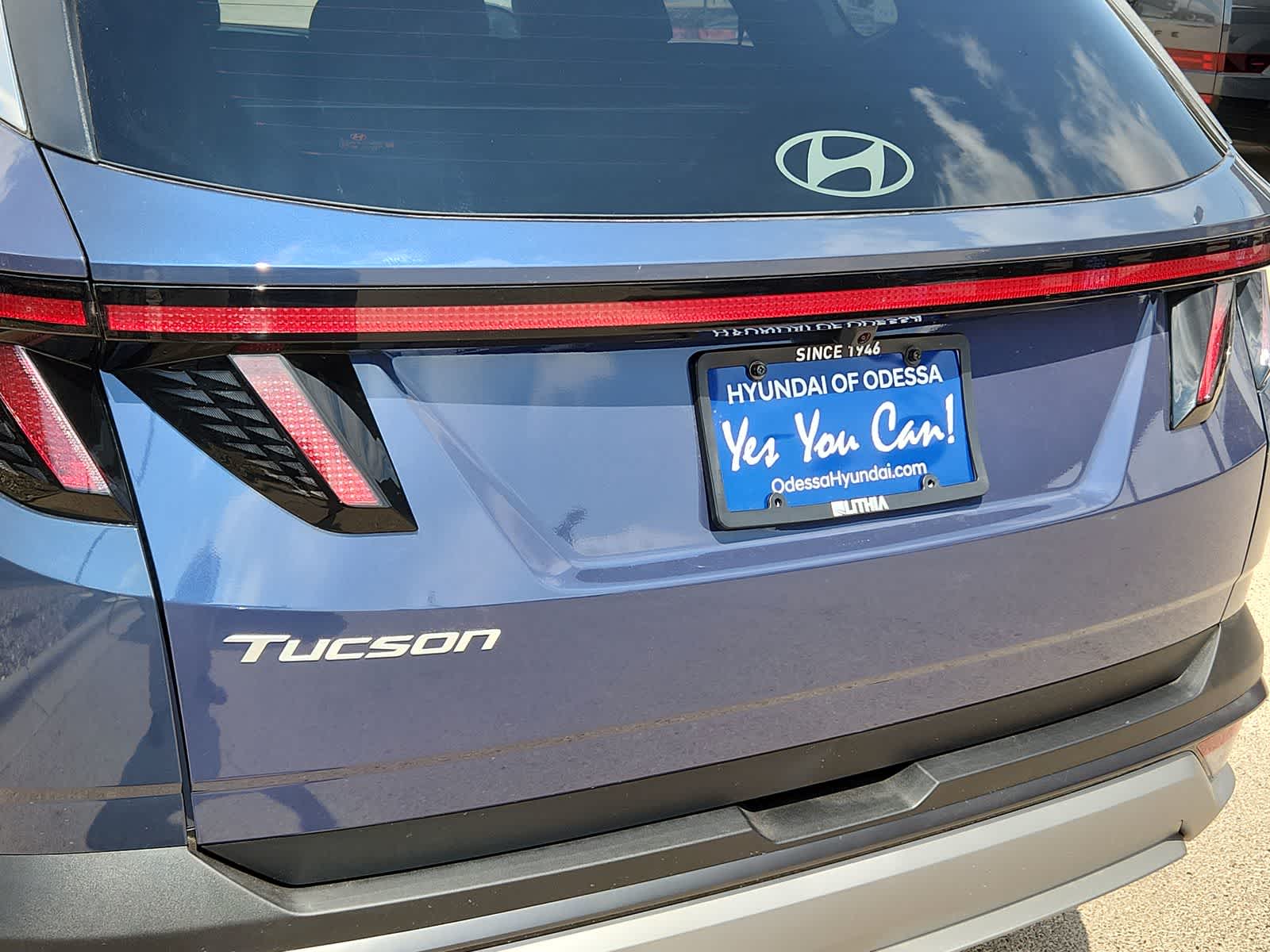new 2025 Hyundai Tucson car, priced at $35,075