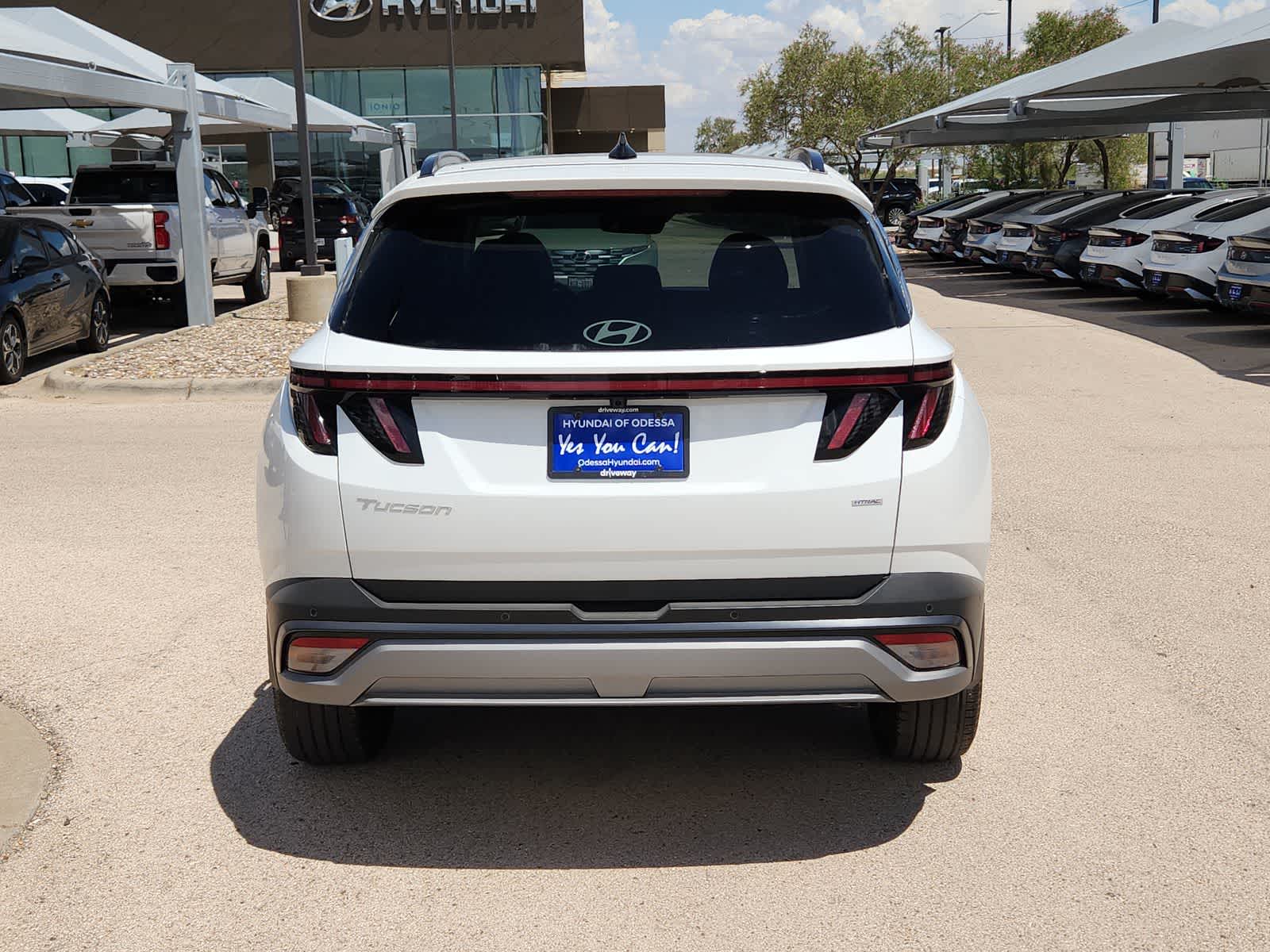 new 2025 Hyundai Tucson car, priced at $40,710