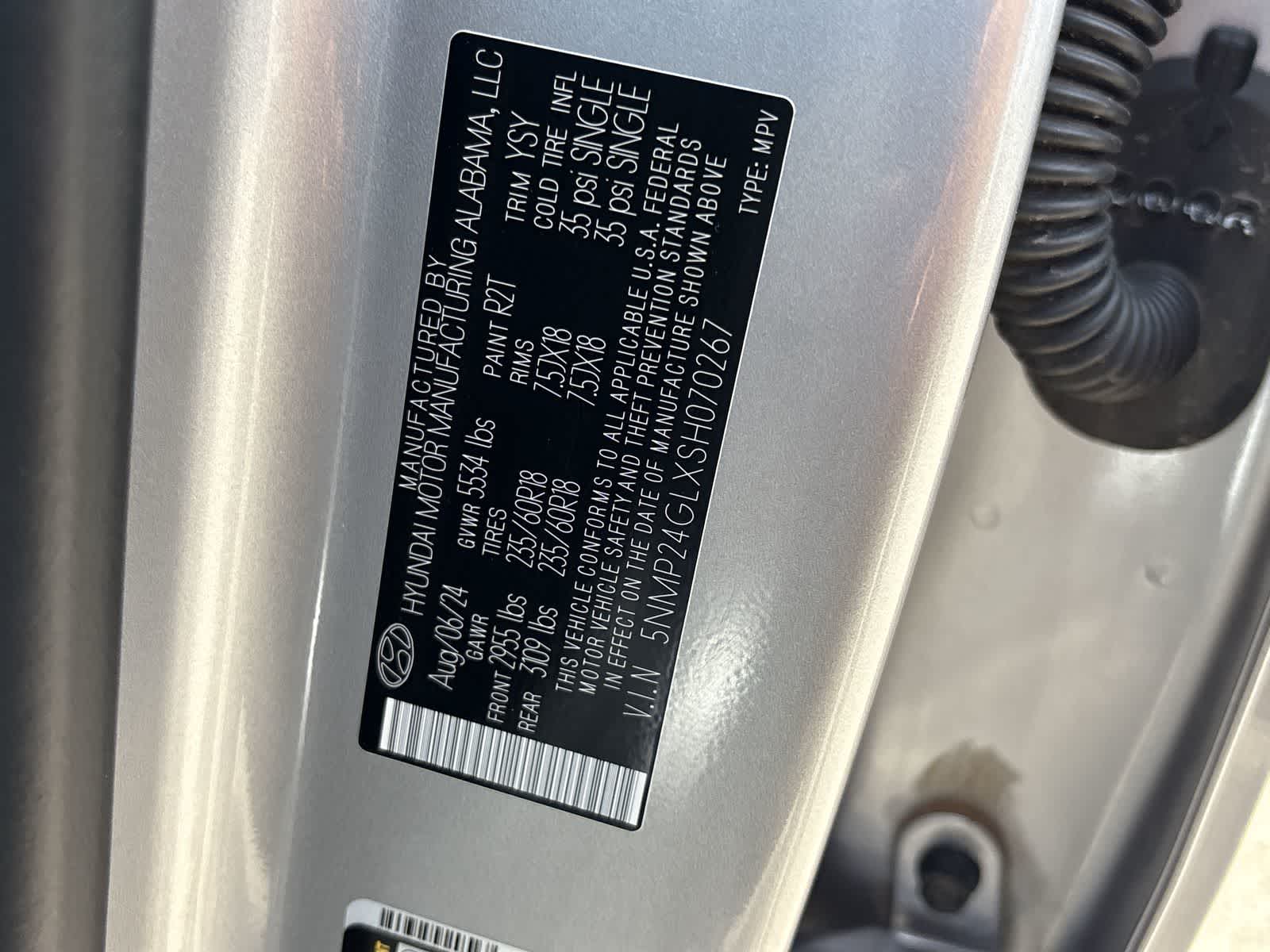 used 2025 Hyundai Santa Fe car, priced at $31,999