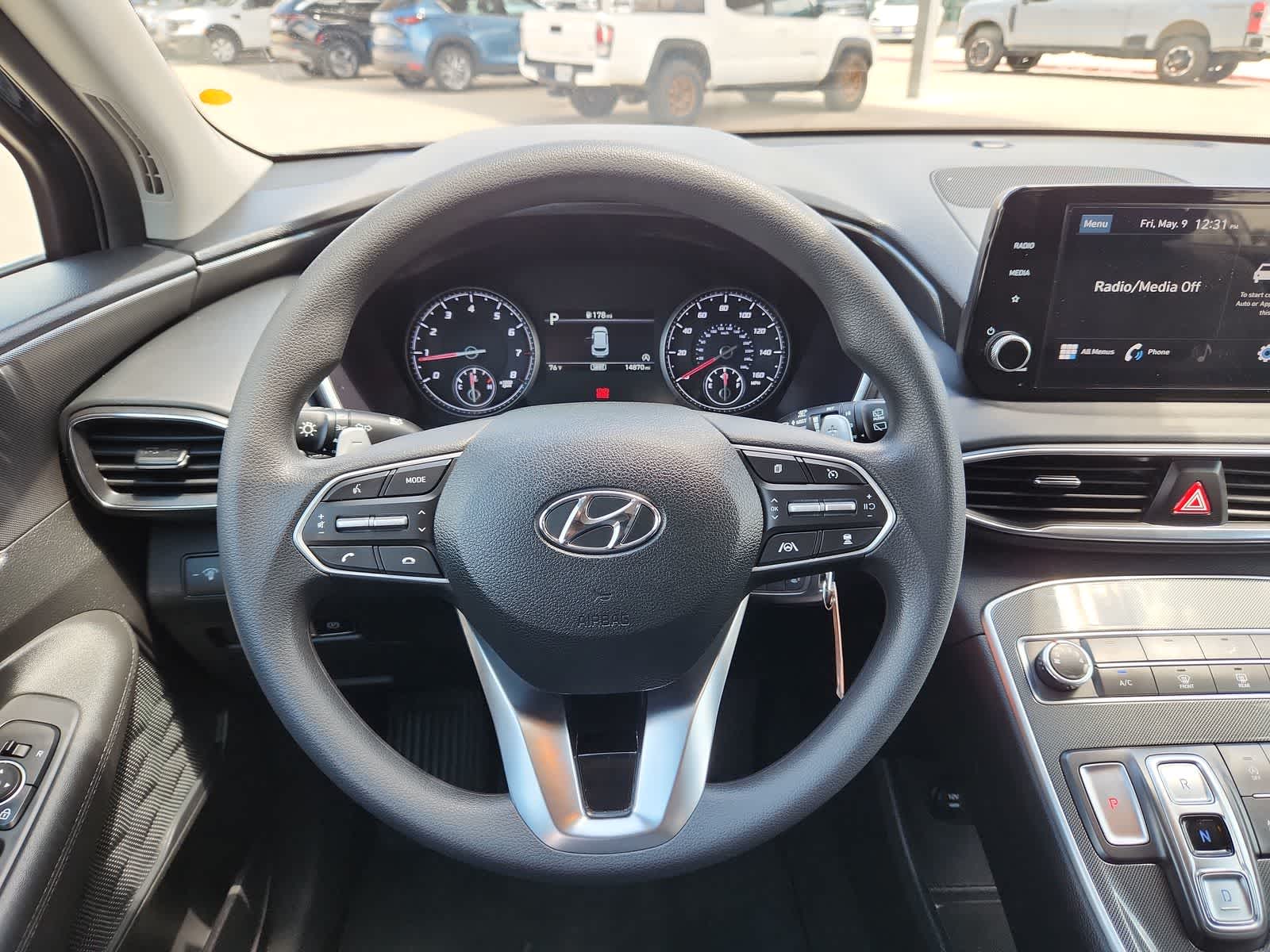 used 2023 Hyundai Santa Fe car, priced at $24,999
