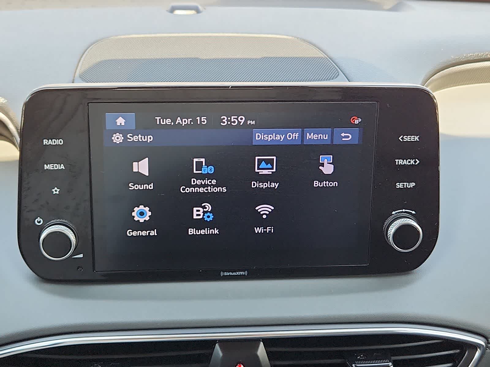 used 2022 Hyundai Santa Fe car, priced at $20,999