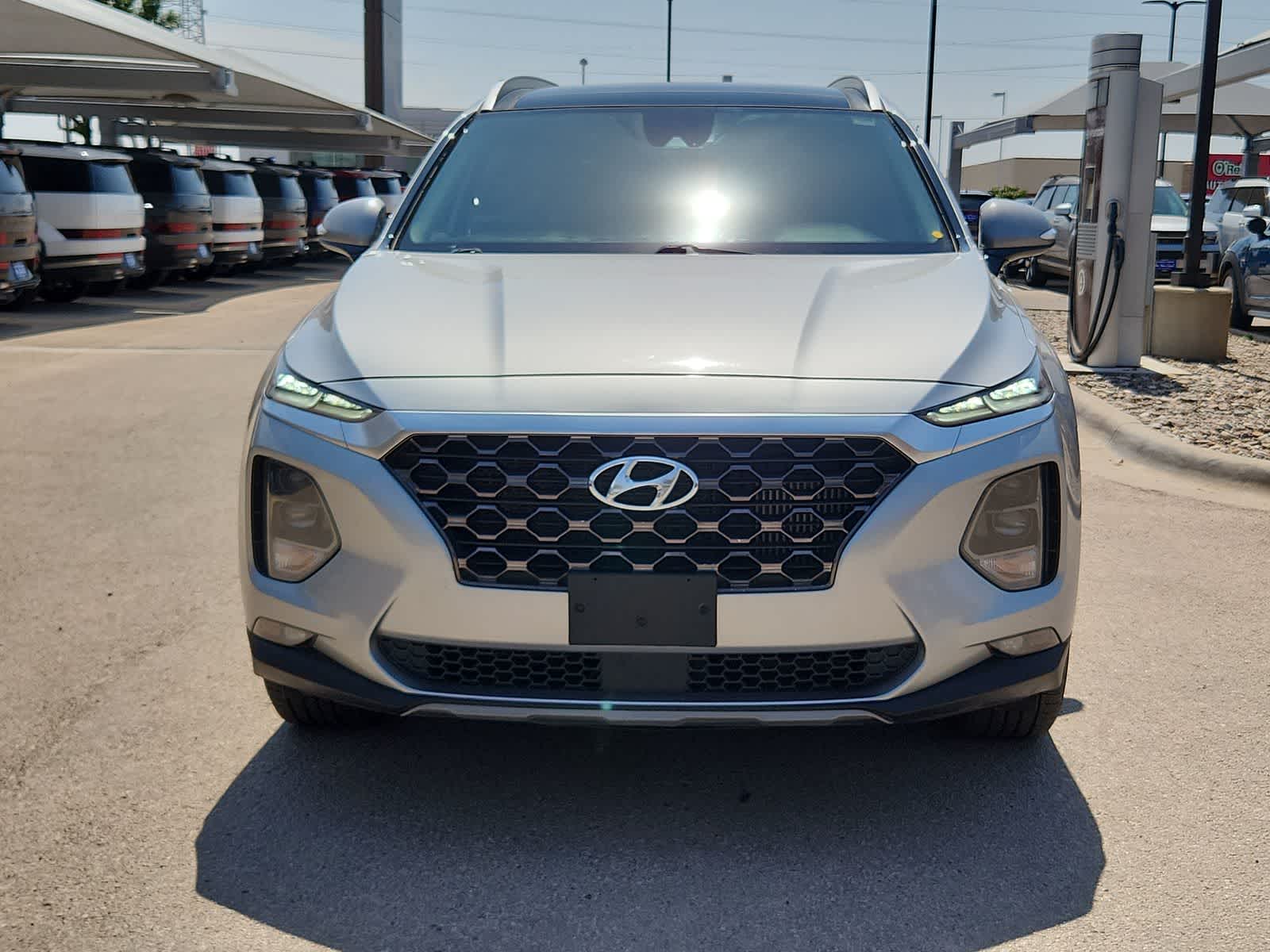 used 2020 Hyundai Santa Fe car, priced at $19,999