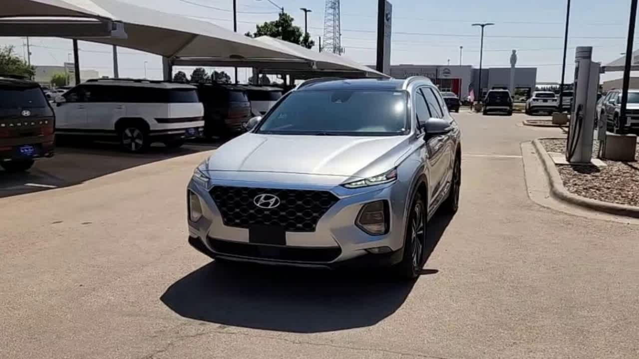 used 2020 Hyundai Santa Fe car, priced at $19,999