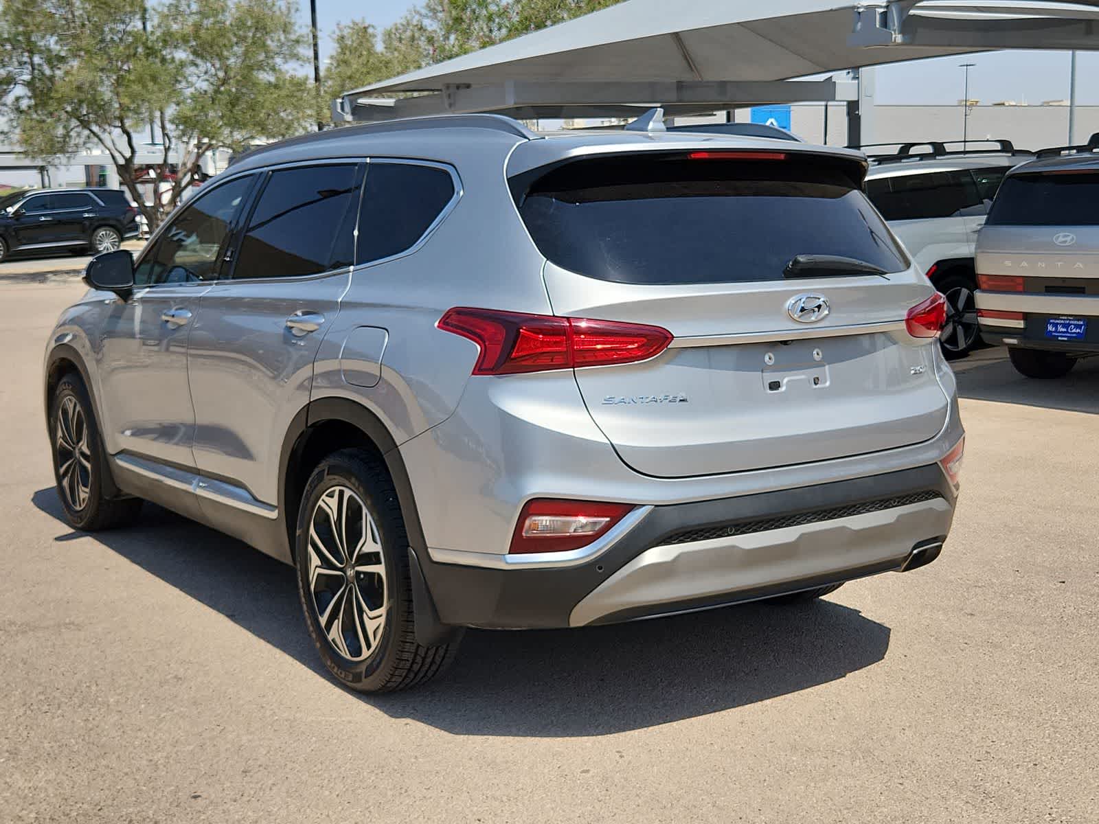 used 2020 Hyundai Santa Fe car, priced at $19,999