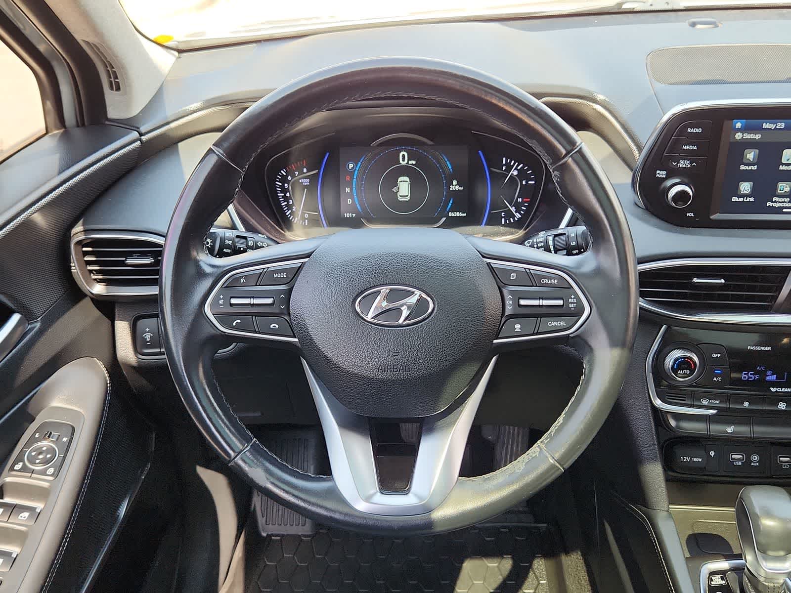 used 2020 Hyundai Santa Fe car, priced at $19,999