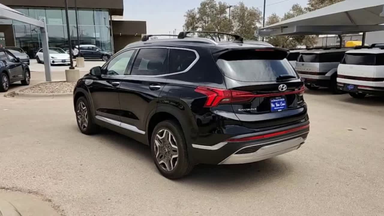 used 2021 Hyundai Santa Fe car, priced at $29,999