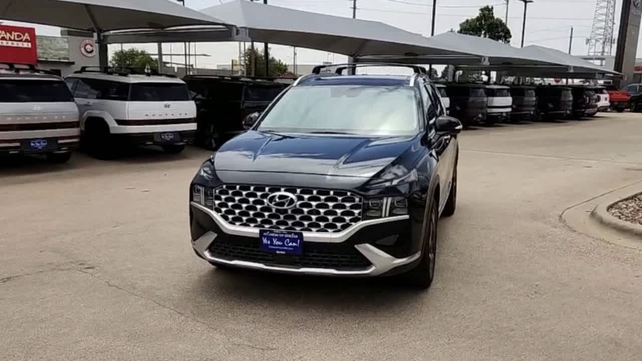 used 2021 Hyundai Santa Fe car, priced at $29,999
