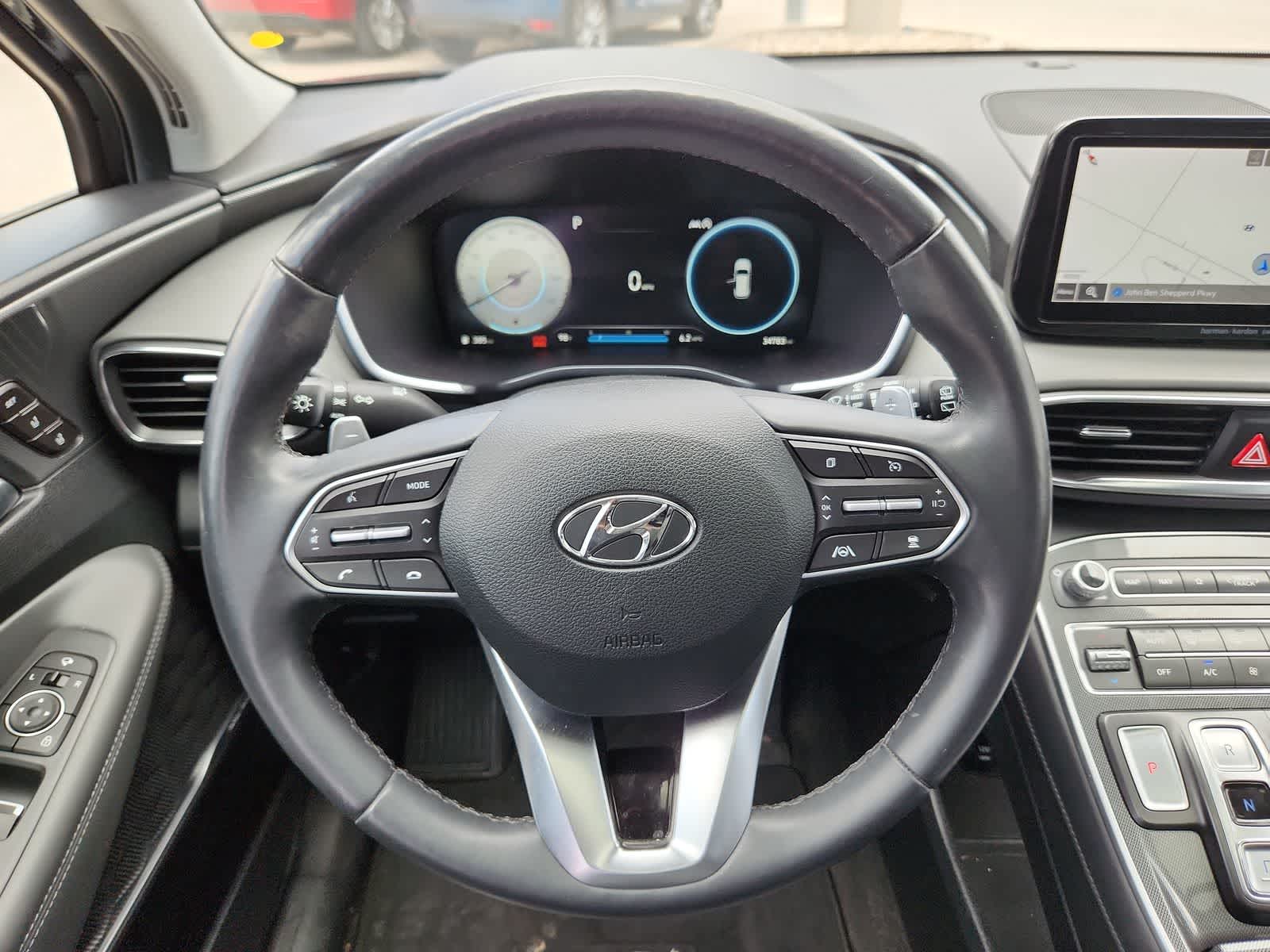 used 2021 Hyundai Santa Fe car, priced at $29,999