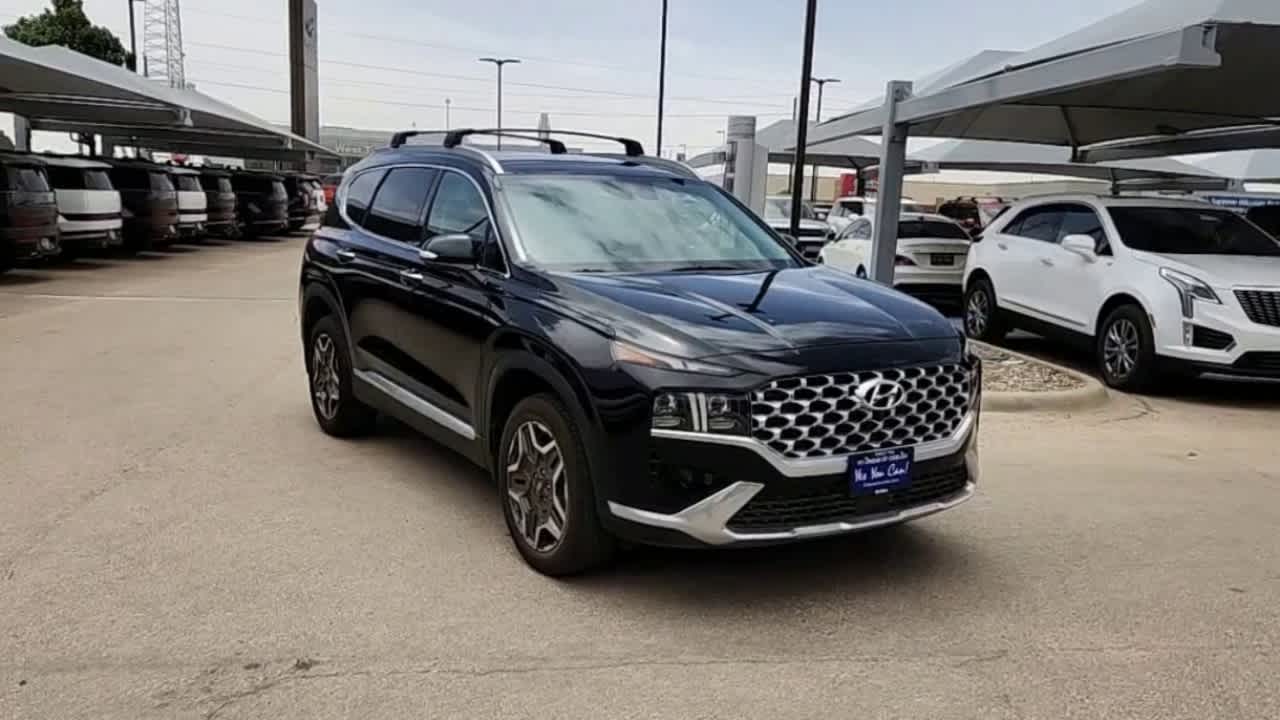 used 2021 Hyundai Santa Fe car, priced at $29,999