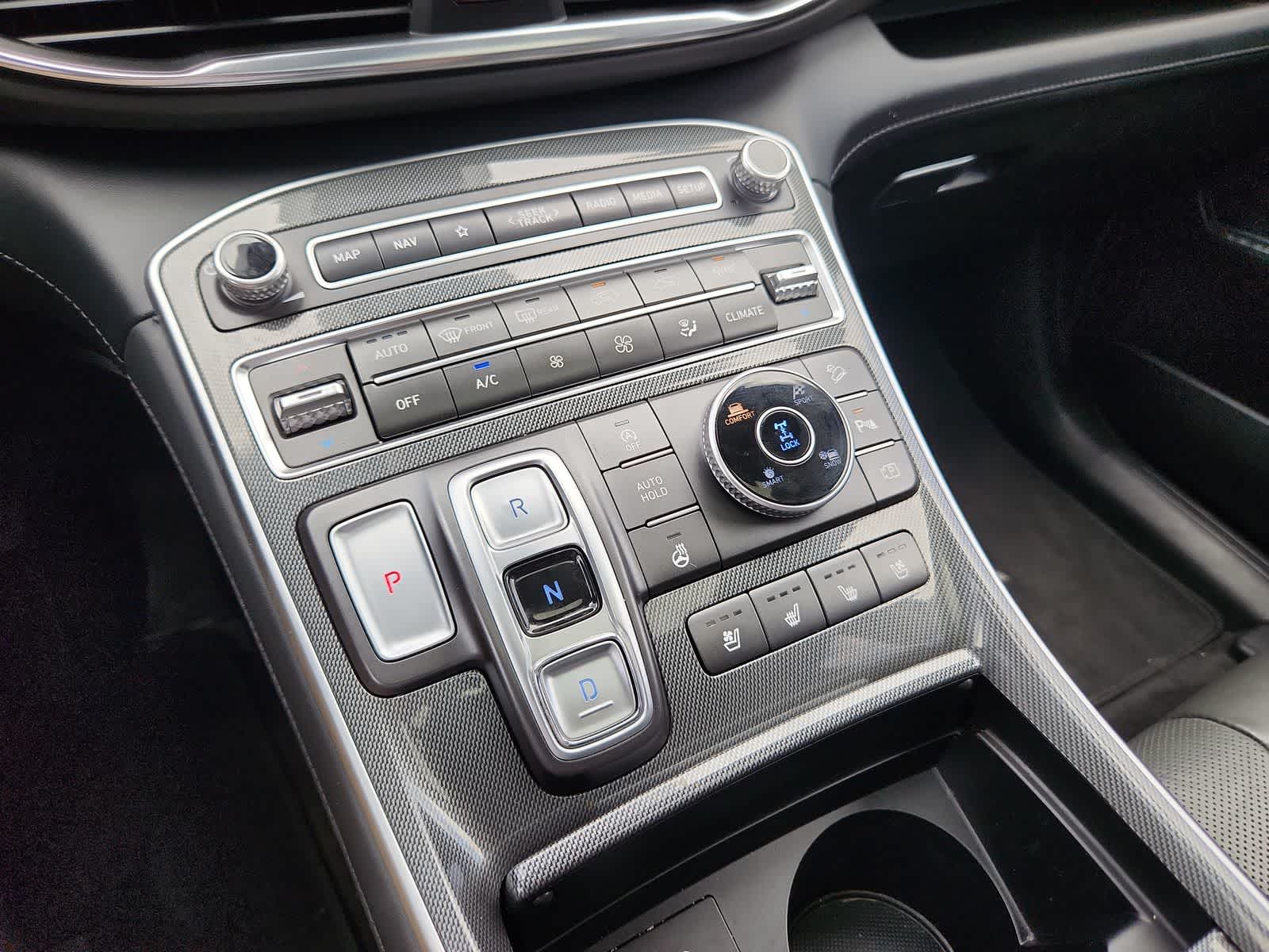 used 2021 Hyundai Santa Fe car, priced at $29,999