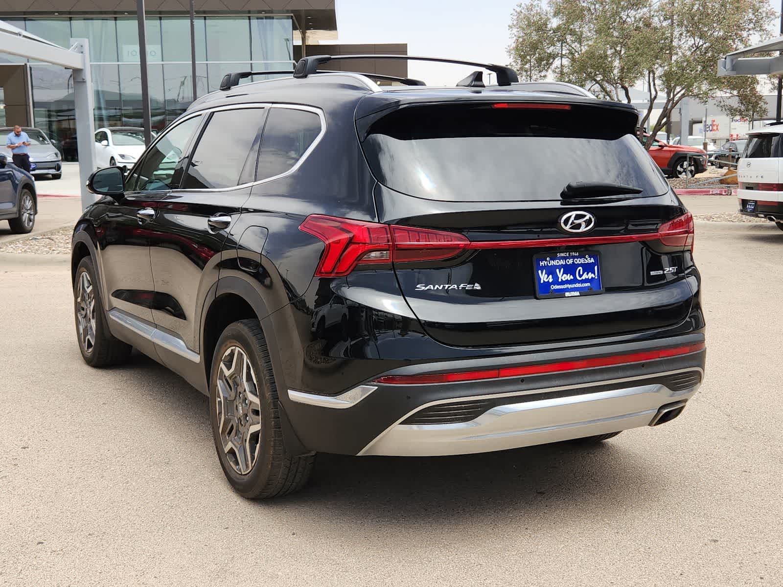 used 2021 Hyundai Santa Fe car, priced at $29,999
