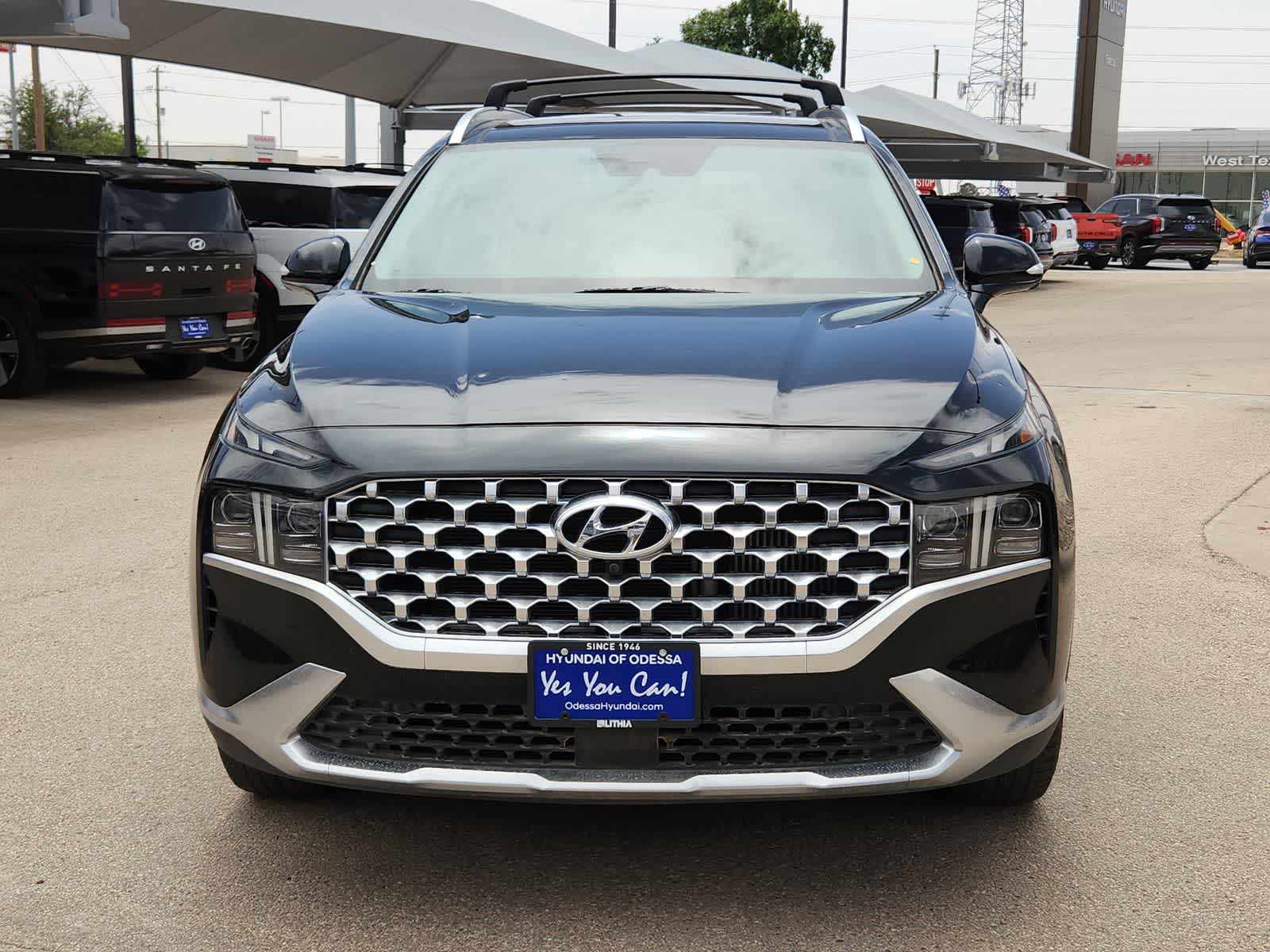 used 2021 Hyundai Santa Fe car, priced at $29,999