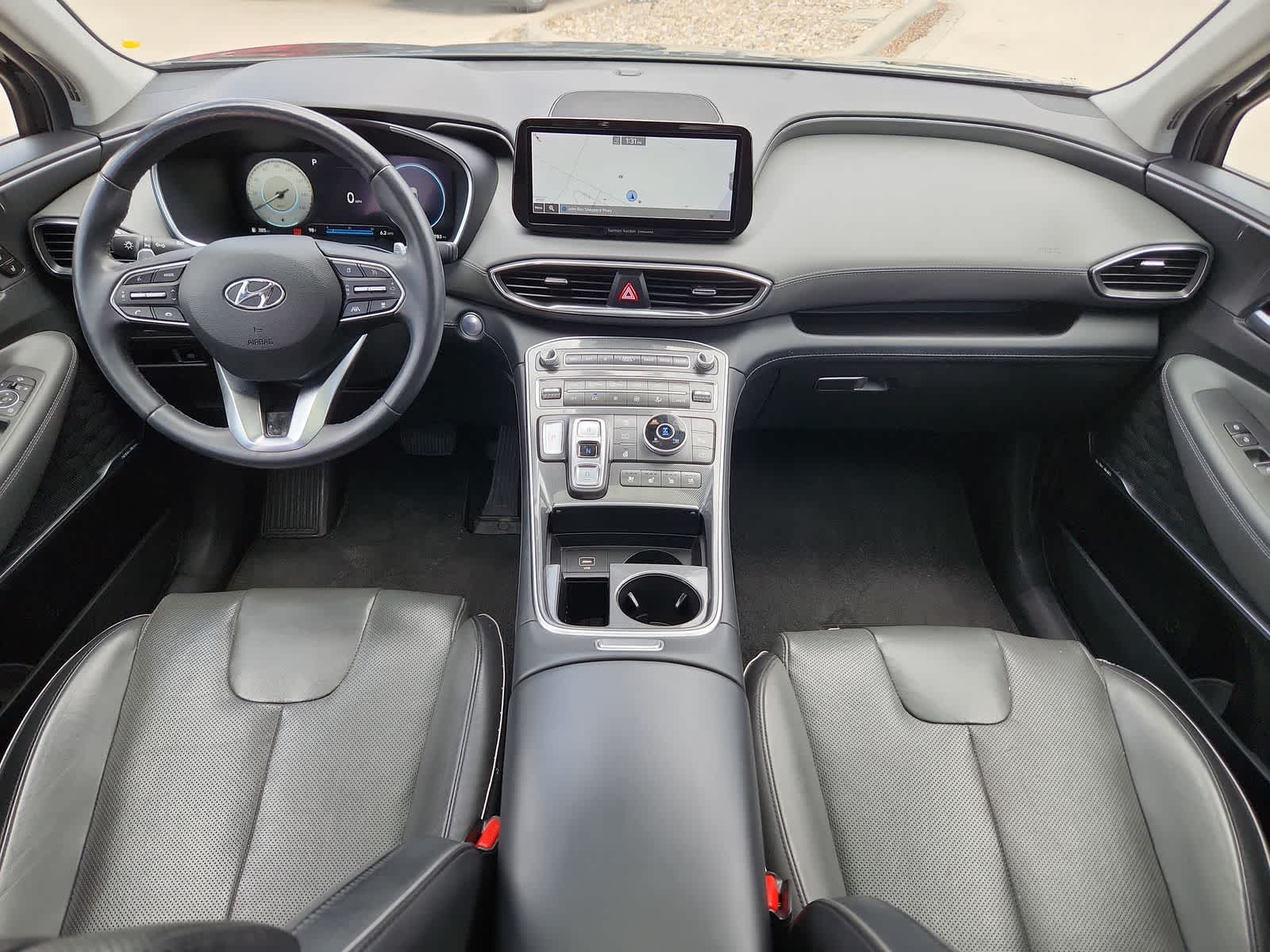 used 2021 Hyundai Santa Fe car, priced at $29,999
