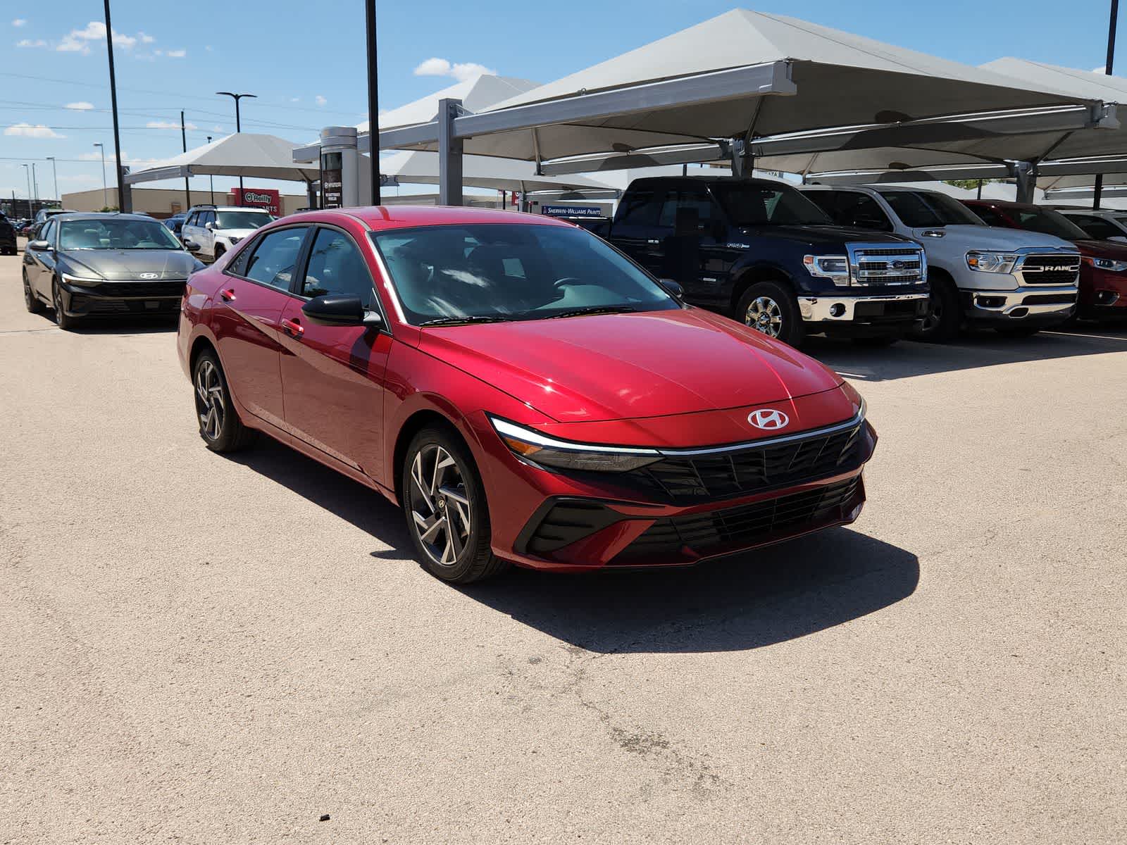 new 2025 Hyundai Elantra car, priced at $25,340