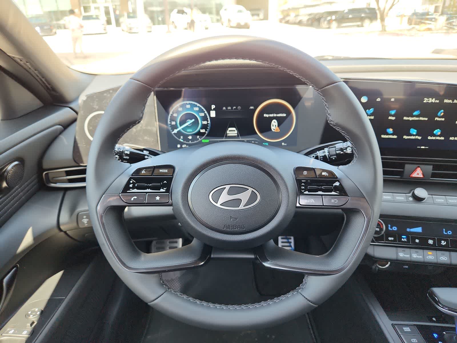 new 2025 Hyundai Elantra Hybrid car, priced at $29,730
