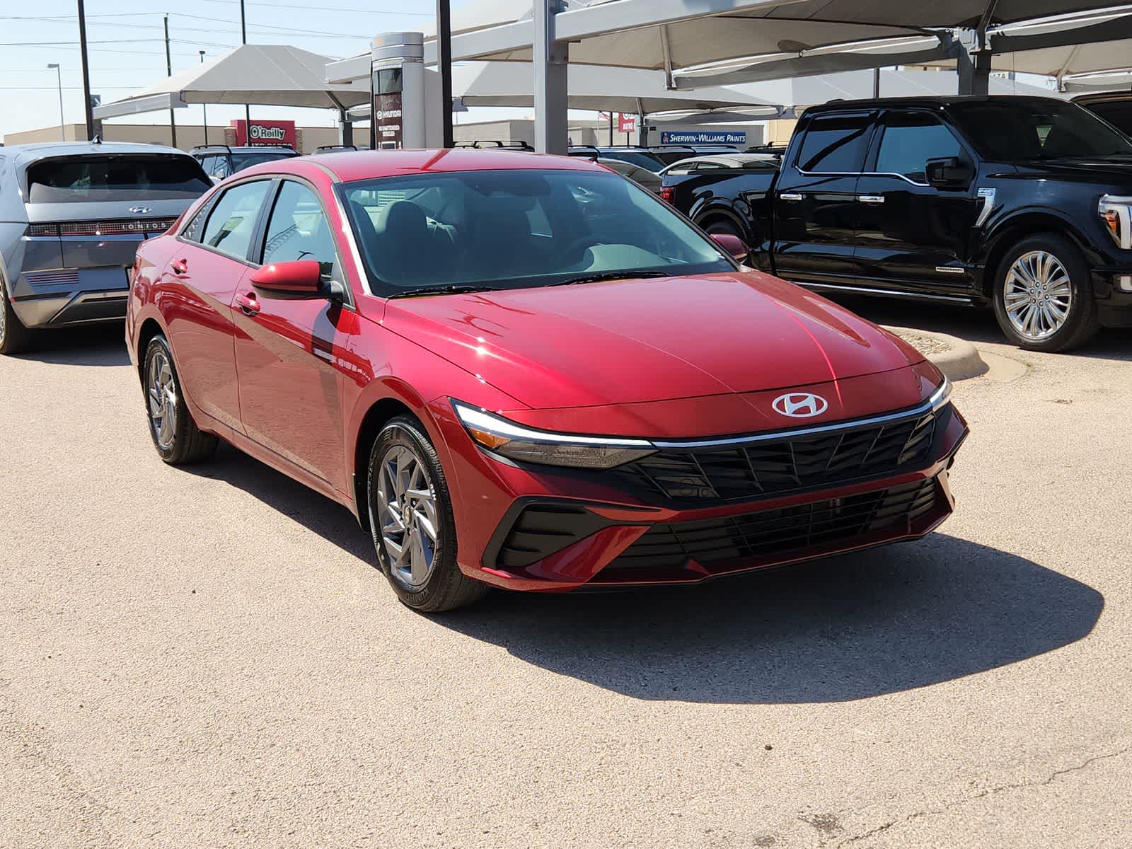 new 2025 Hyundai Elantra Hybrid car, priced at $27,805