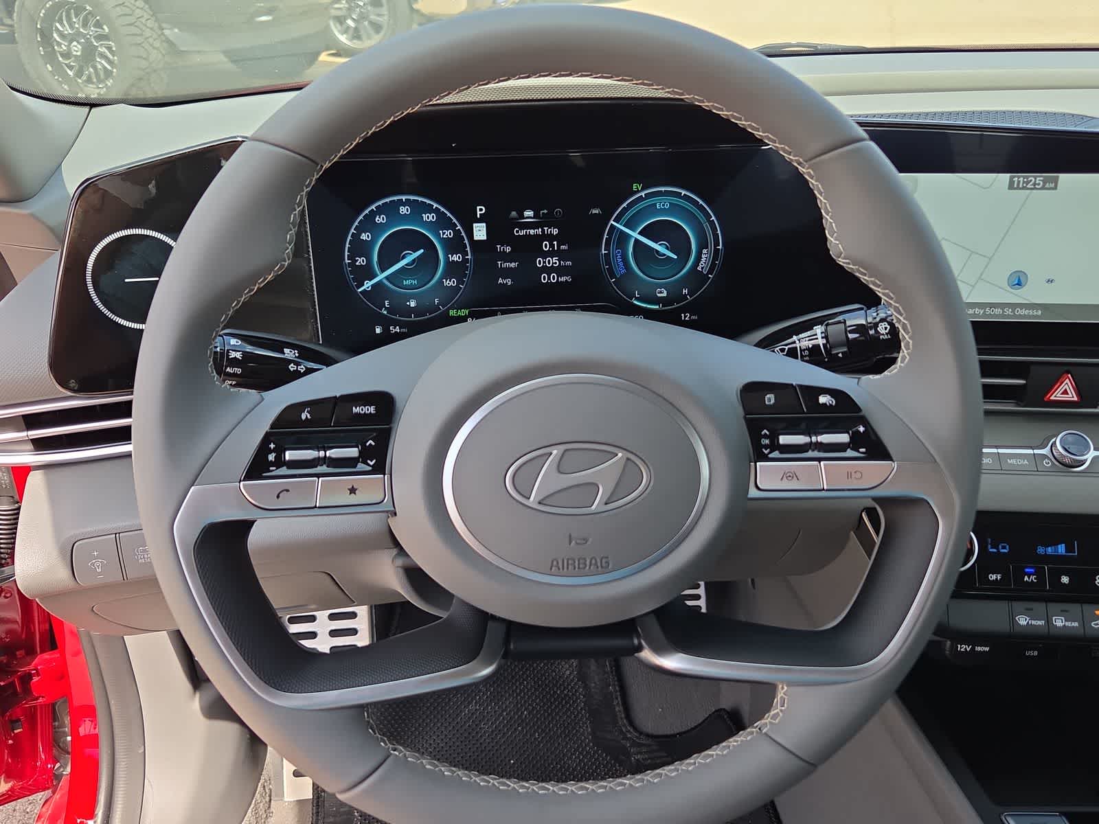 new 2025 Hyundai Elantra Hybrid car, priced at $27,340