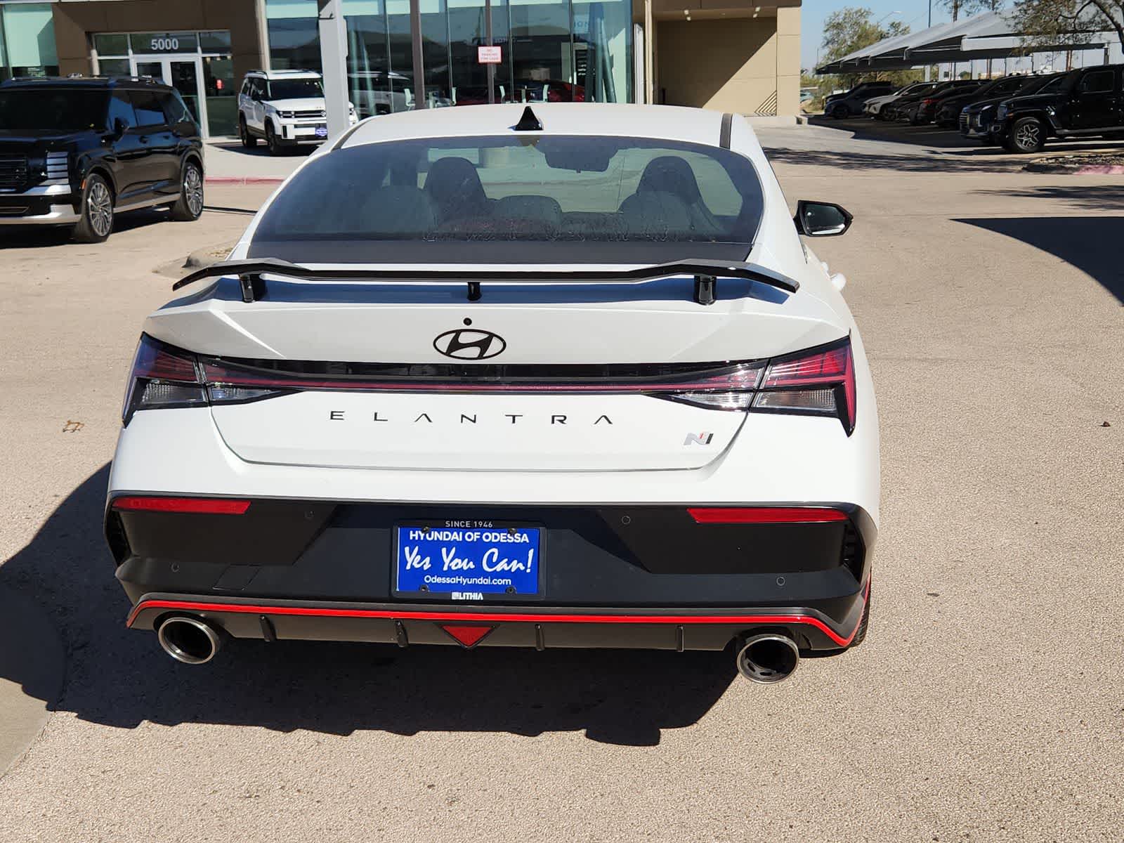 new 2025 Hyundai Elantra N car, priced at $37,255