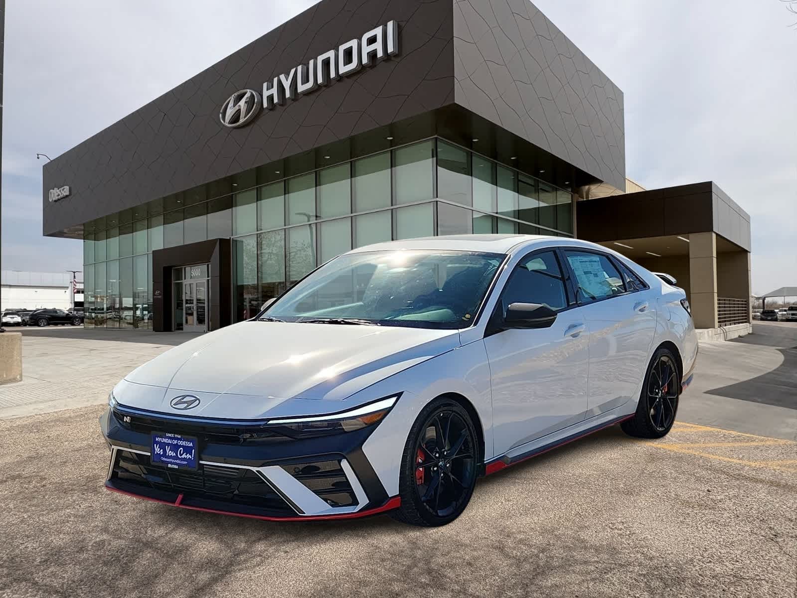 new 2025 Hyundai Elantra N car, priced at $37,255
