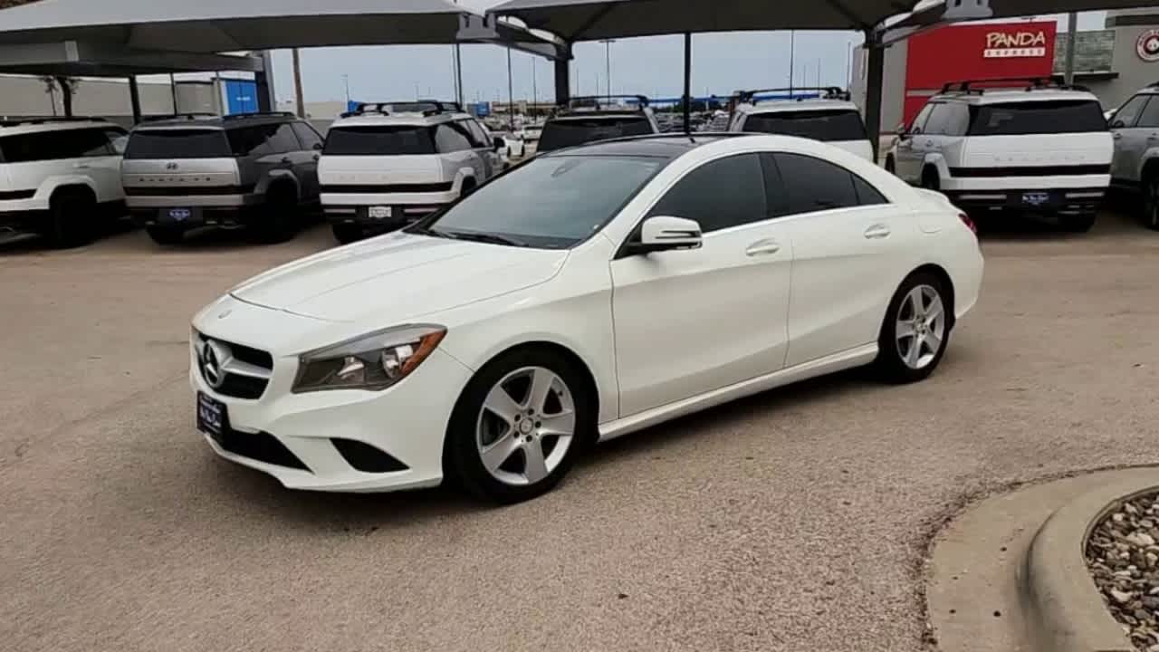 used 2015 Mercedes-Benz CLA-Class car, priced at $12,999