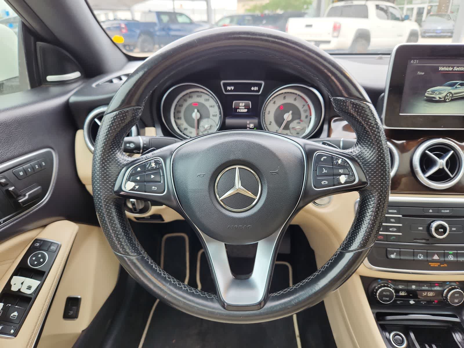 used 2015 Mercedes-Benz CLA-Class car, priced at $12,999