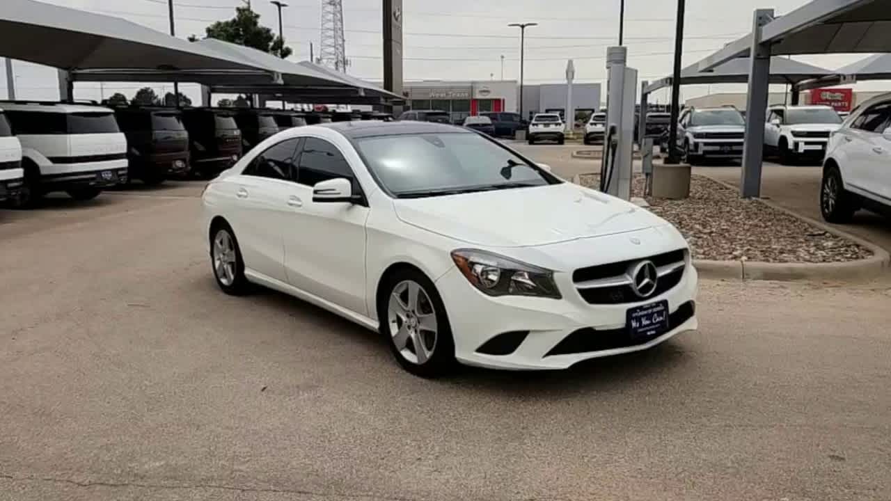 used 2015 Mercedes-Benz CLA-Class car, priced at $12,999