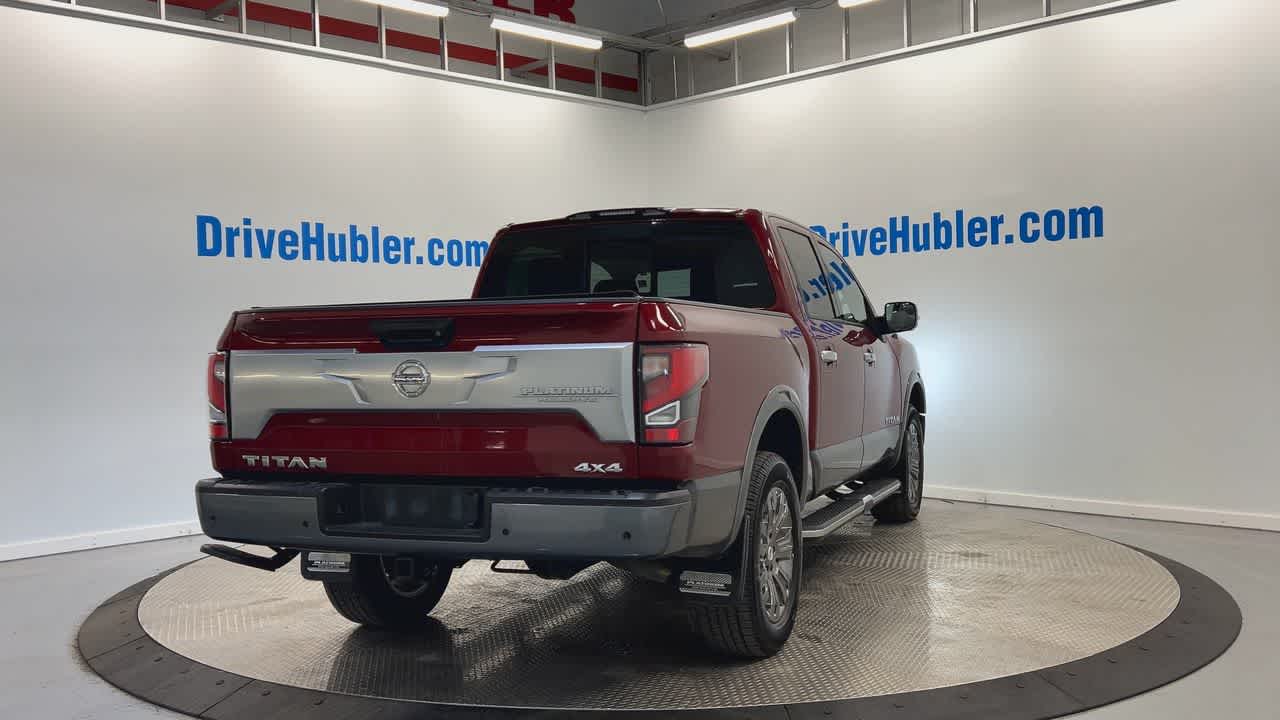 used 2021 Nissan Titan car, priced at $19,995