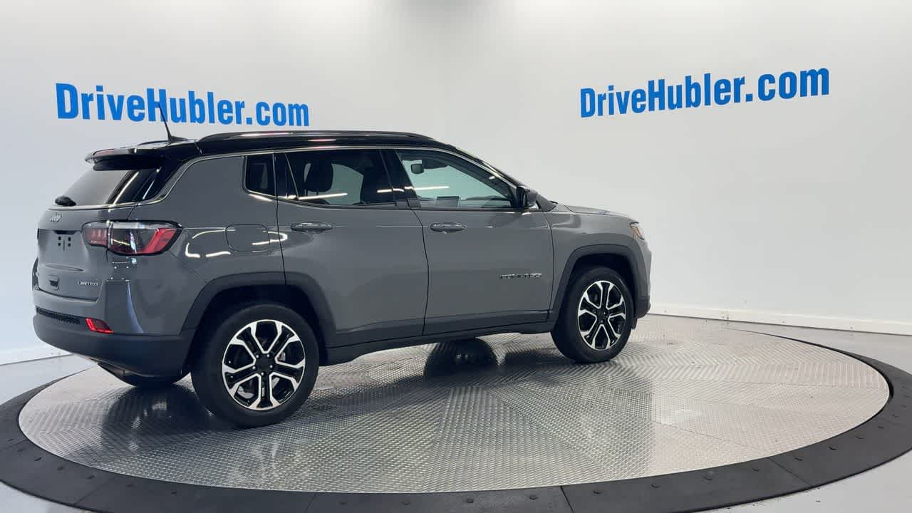 used 2022 Jeep Compass car, priced at $22,777