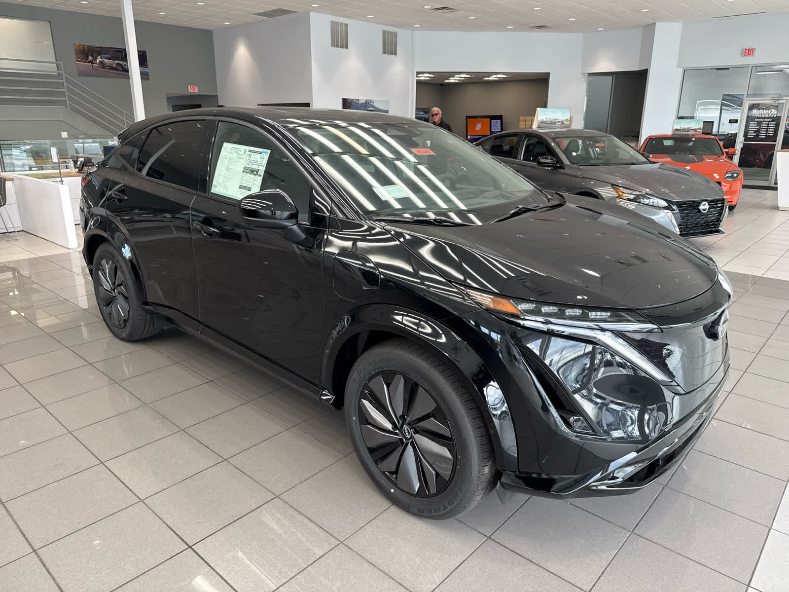 new 2025 Nissan Ariya car, priced at $40,686