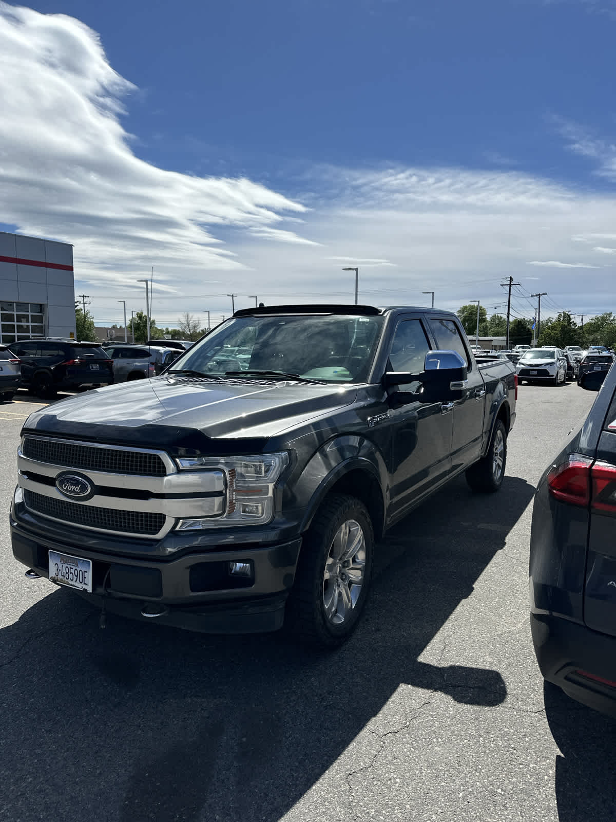used 2018 Ford F-150 car, priced at $33,338