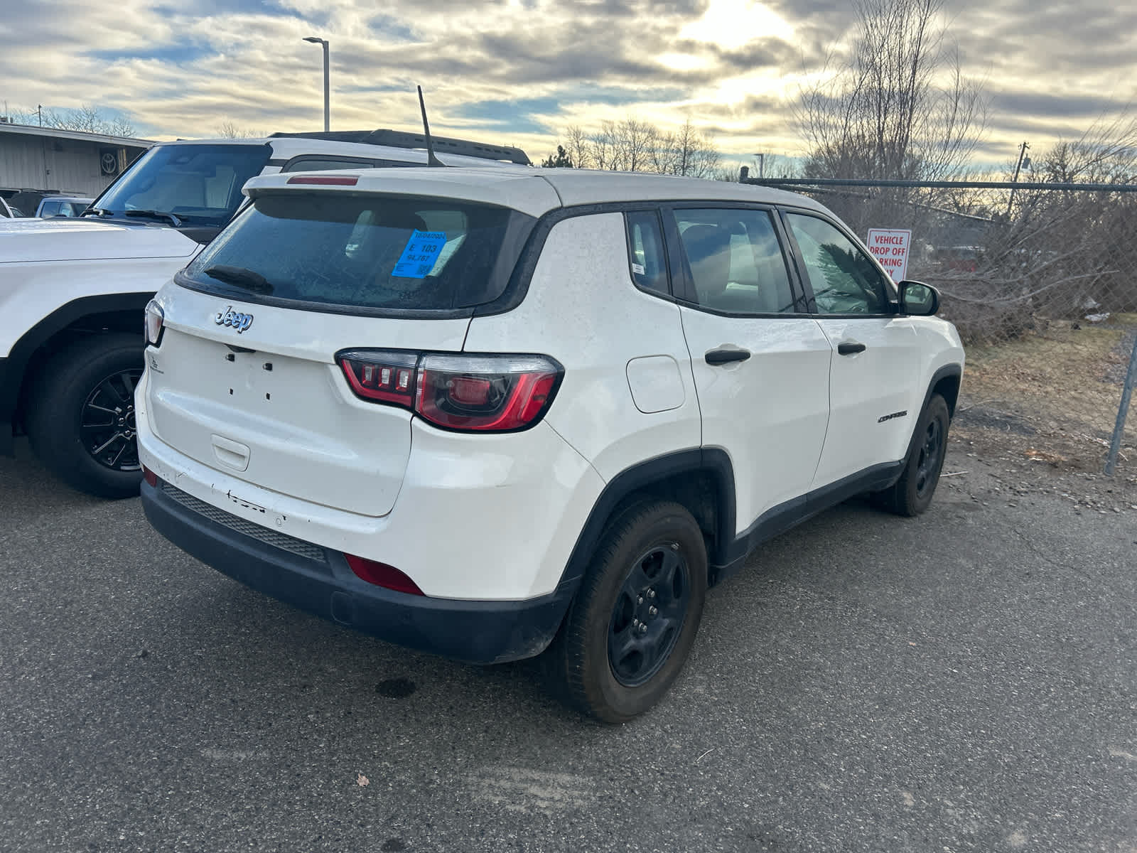 used 2018 Jeep Compass car, priced at $12,774