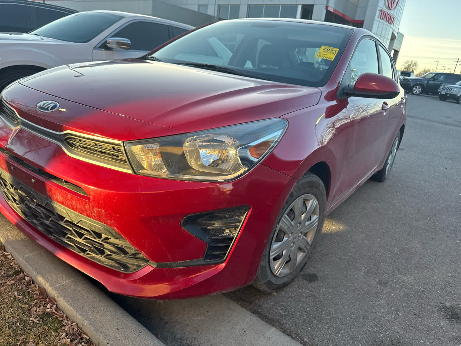 used 2021 Kia Rio car, priced at $13,629