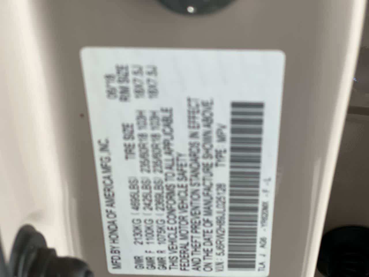 used 2018 Honda CR-V car, priced at $22,129