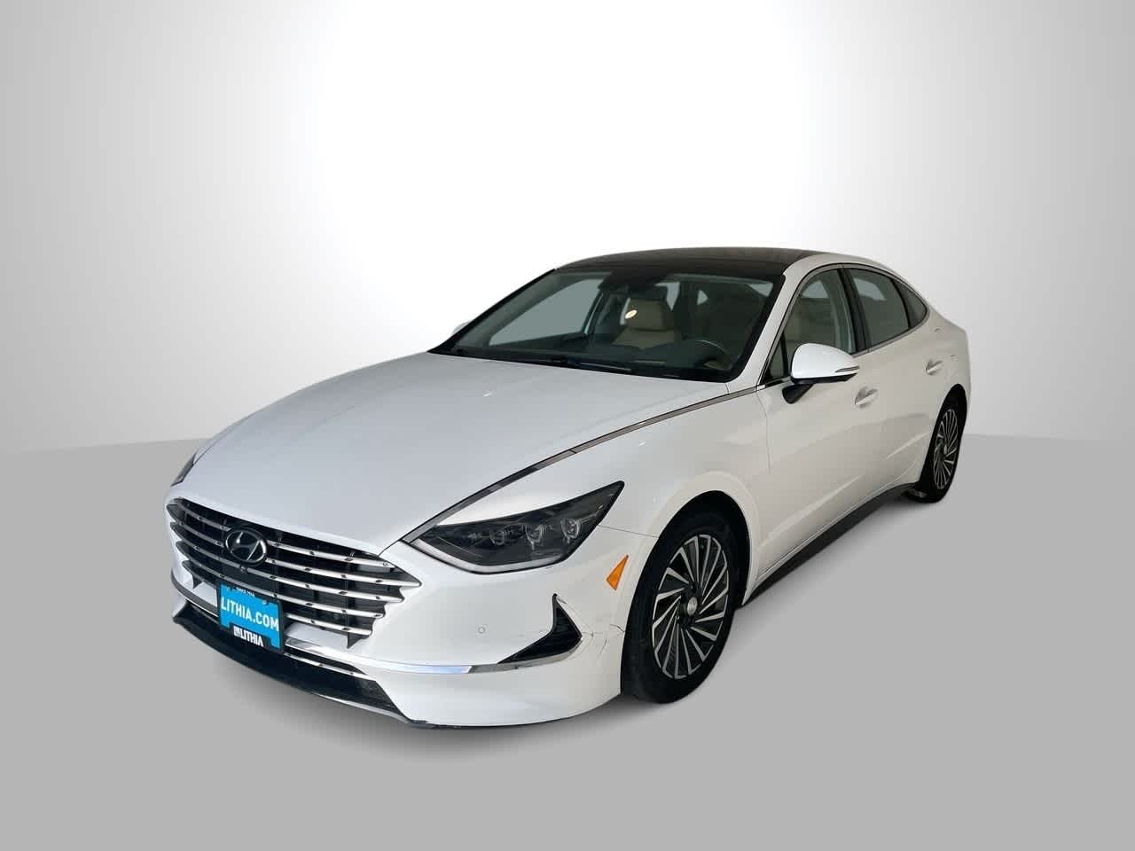 used 2021 Hyundai Sonata Hybrid car, priced at $22,584