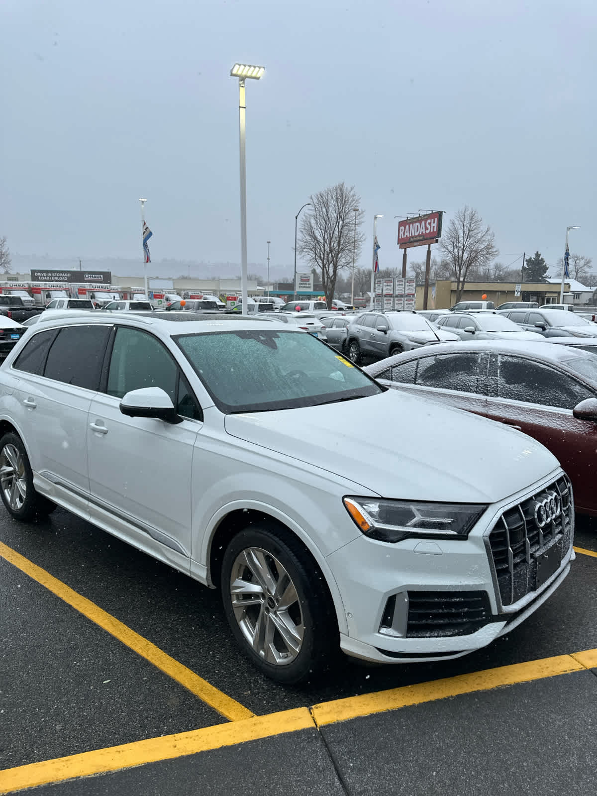 used 2022 Audi Q7 car, priced at $35,679