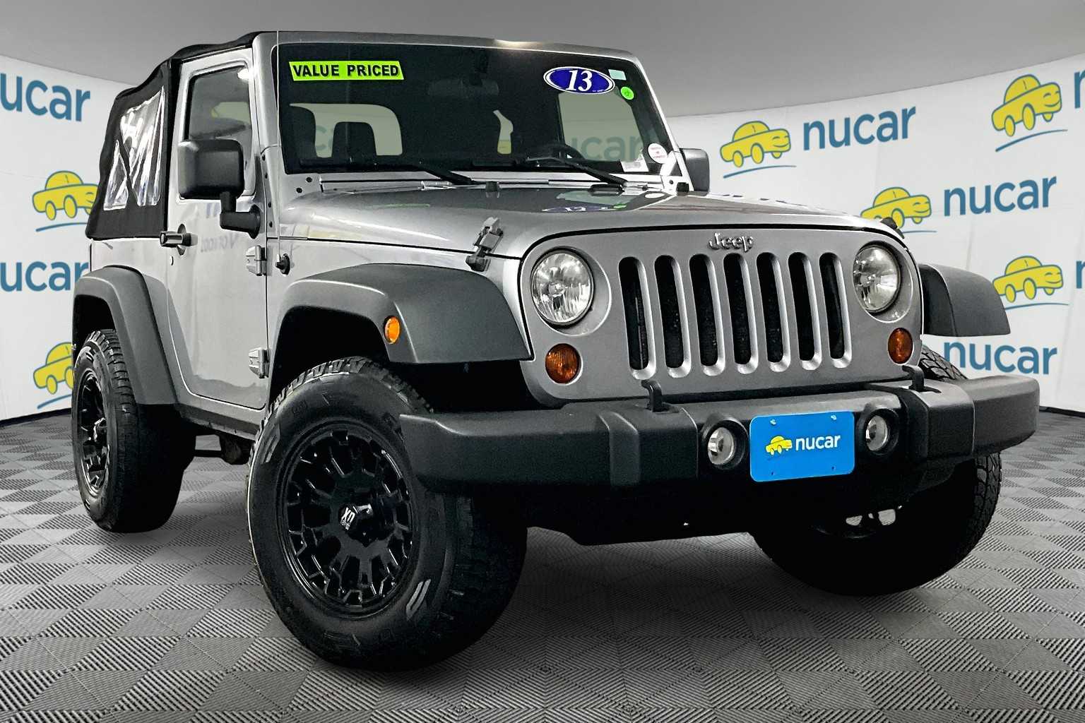 used 2013 Jeep Wrangler car, priced at $13,284