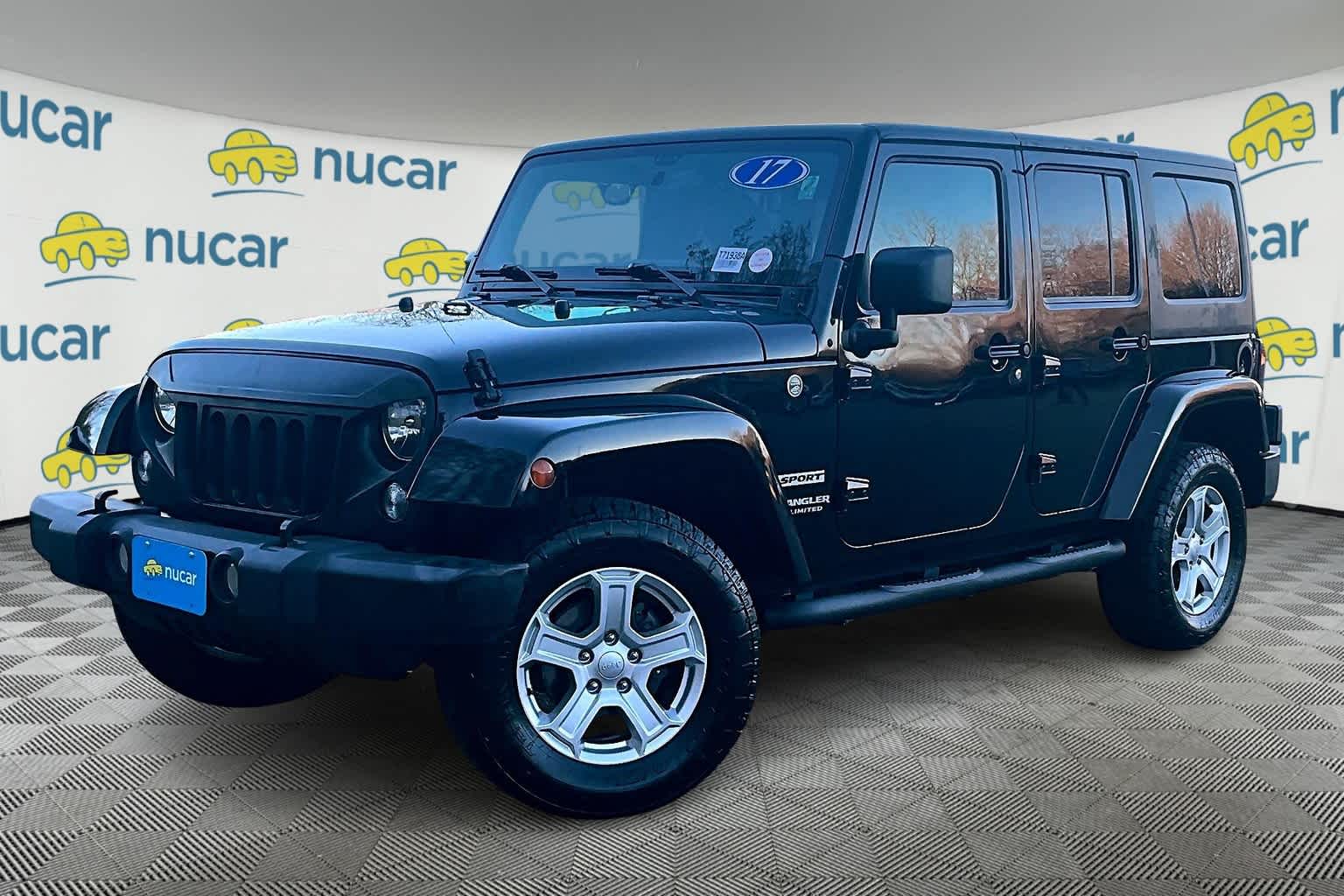 used 2017 Jeep Wrangler Unlimited car, priced at $20,277