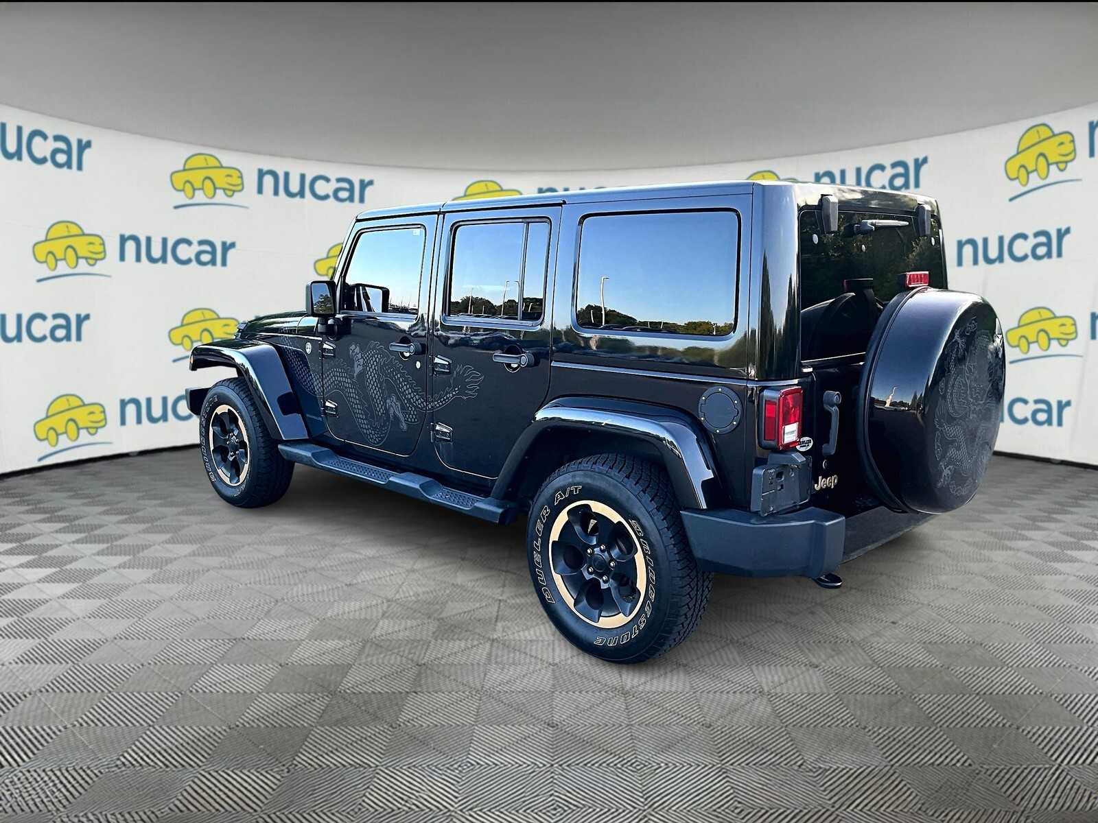 used 2014 Jeep Wrangler Unlimited car, priced at $17,209