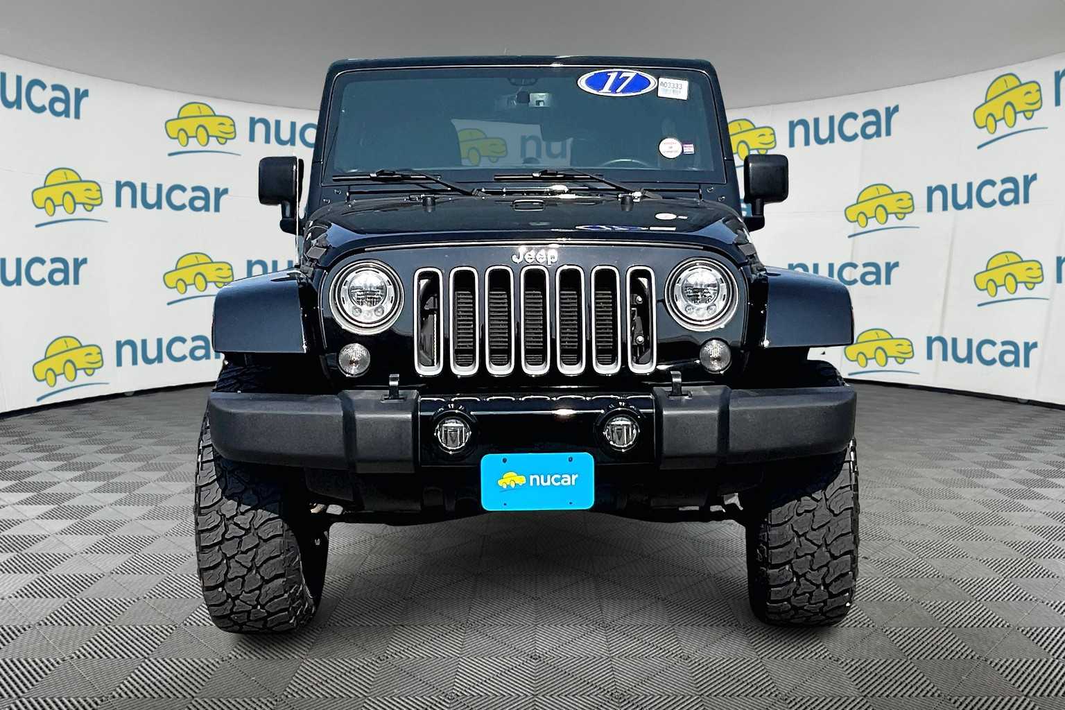 used 2017 Jeep Wrangler Unlimited car, priced at $24,988